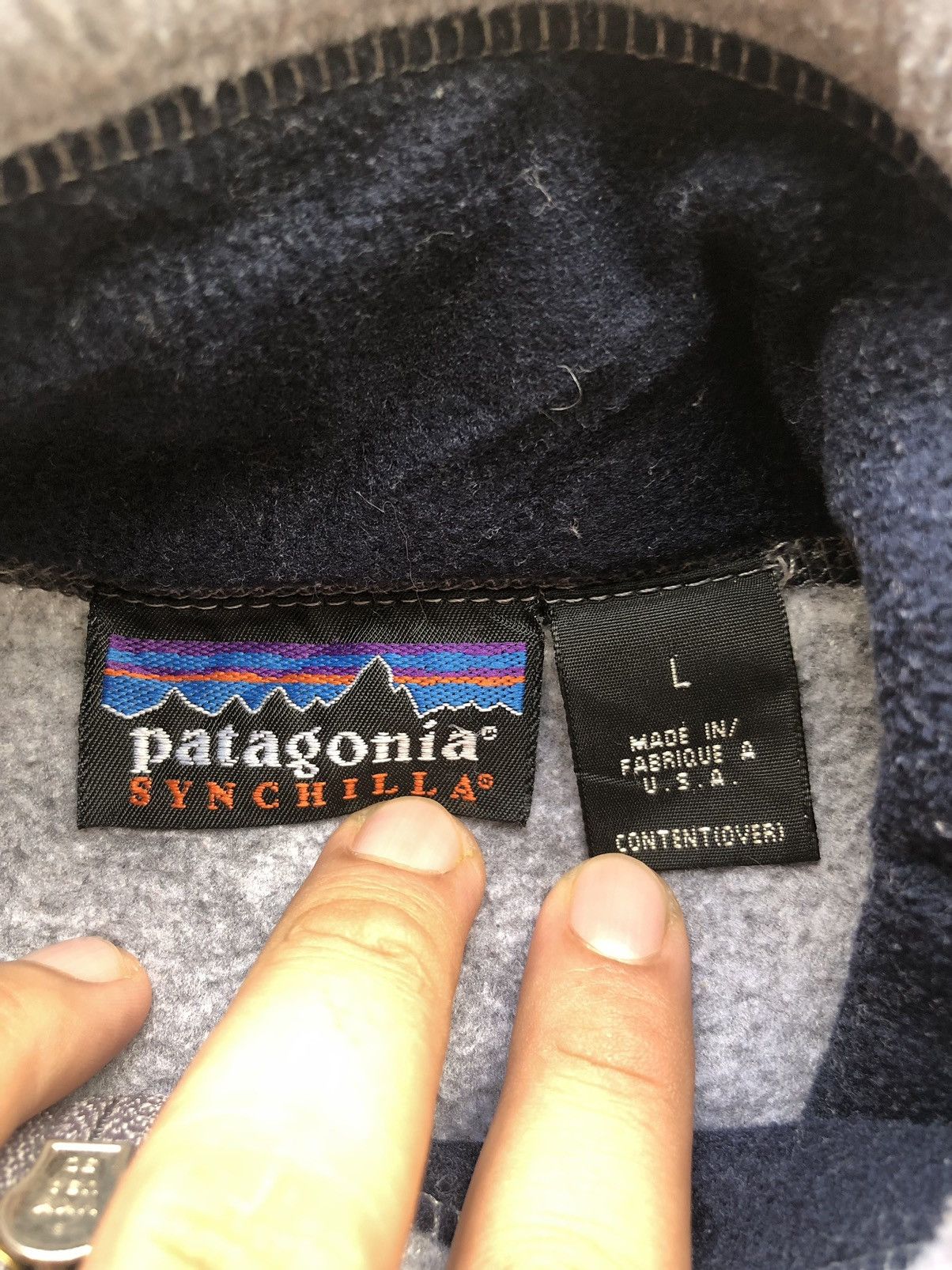 Patagonia Vintage Made in USA Patagonia Synchilla Vest Jacket Size US L / EU 52-54 / 3 - 12 Thumbnail