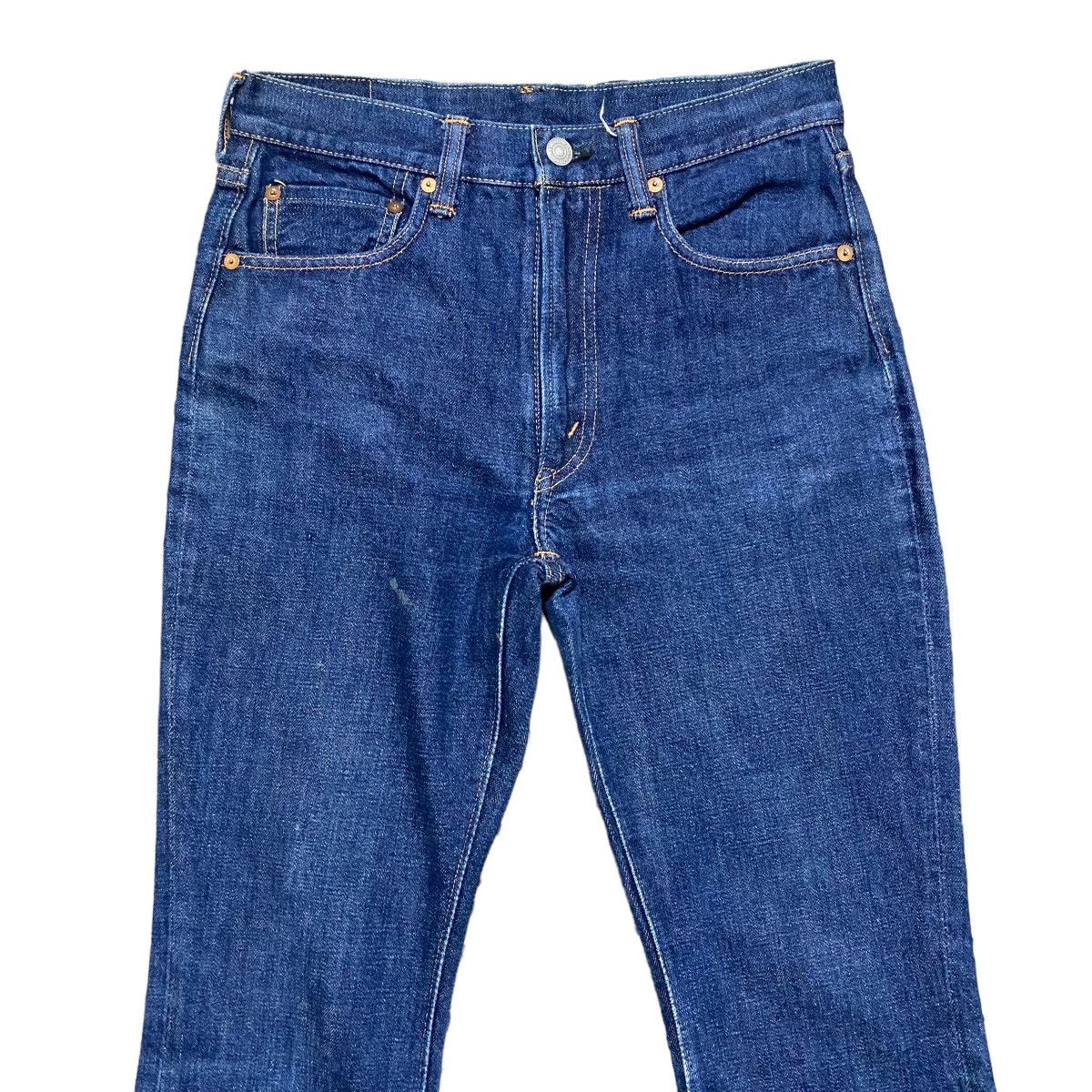 The Flat Head Vintage The Flat Head Denim Flare Jeans Lot1007 Size US 28 / EU 44 - 3 Thumbnail