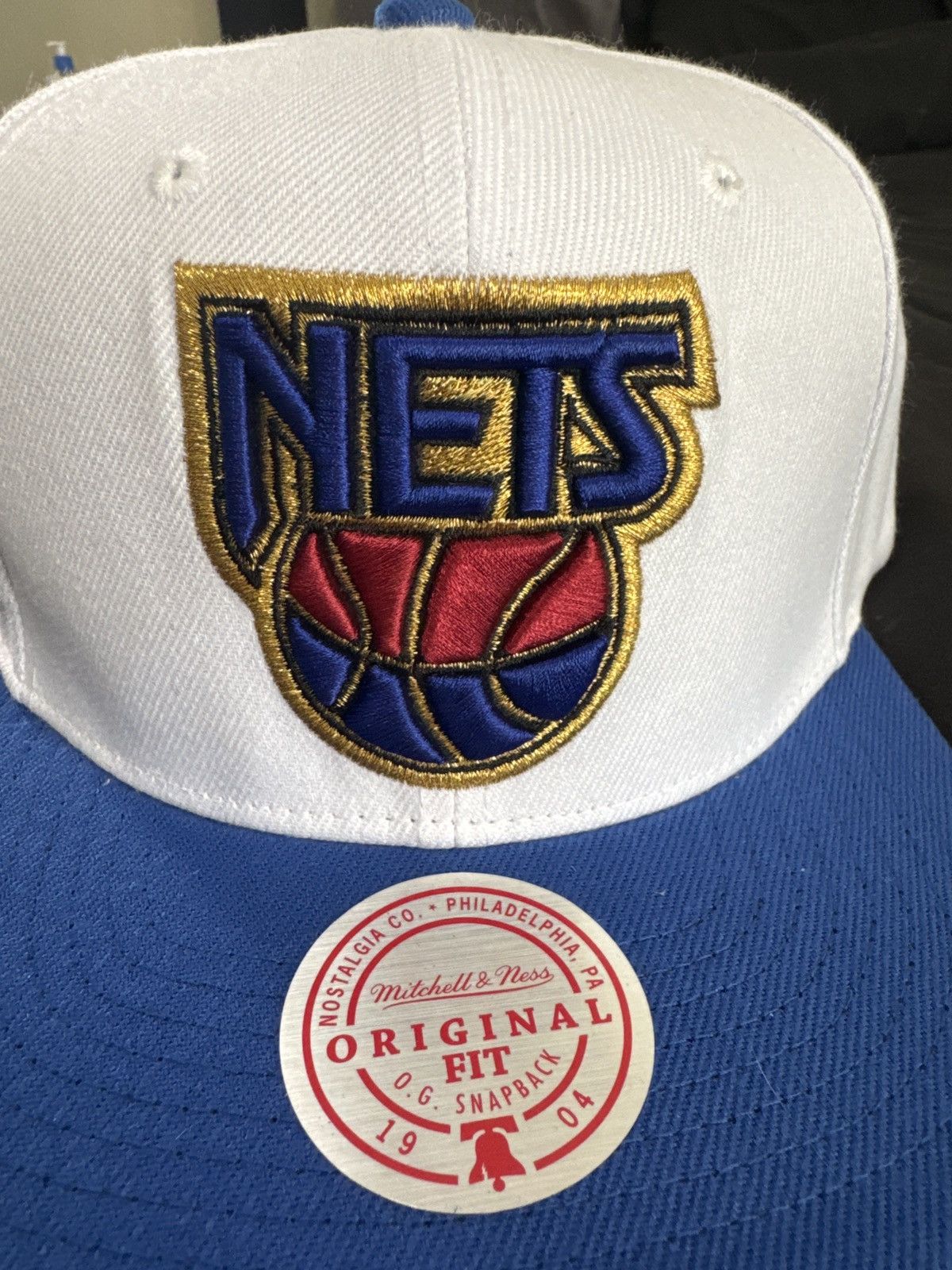 Vintage BROOKLYN NETS ORIGINAL FIT SNAPBACK WITH SIDEPATCH Size ONE SIZE - 5 Thumbnail
