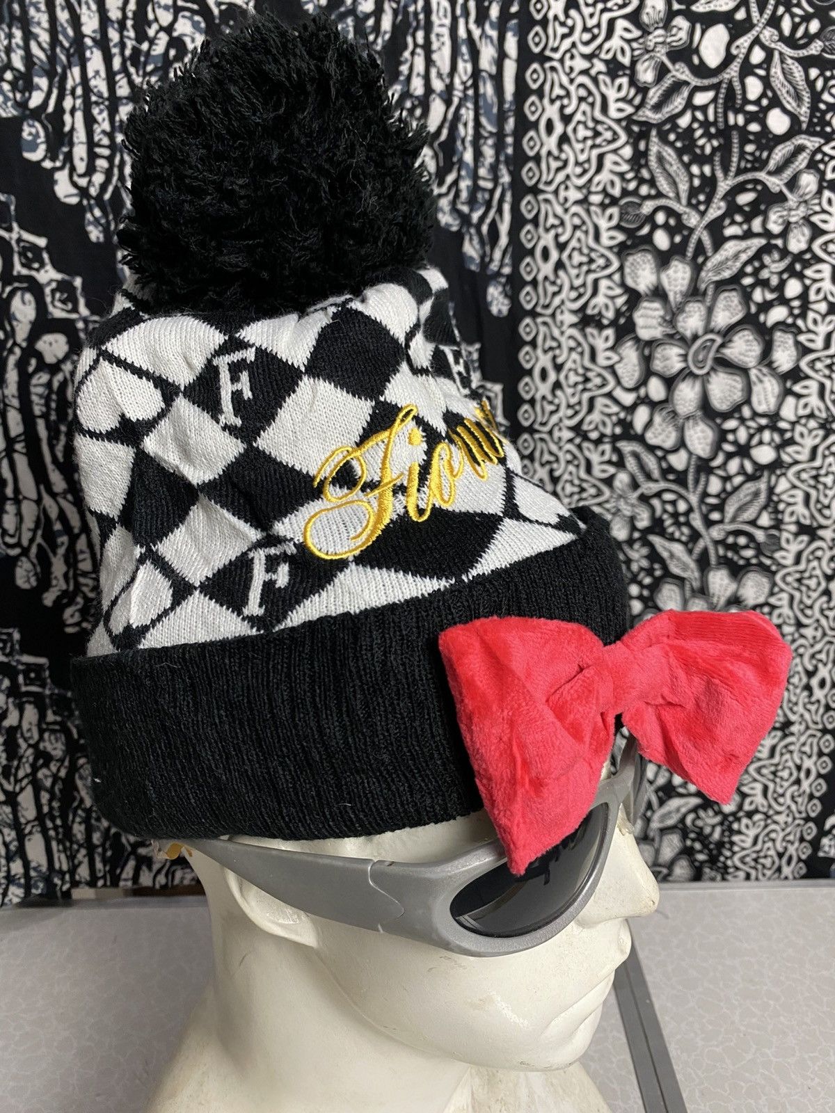 Fiorucci × Vintage fiorucci italy tape pom beanie hats italian designer Size ONE SIZE - 7 Thumbnail