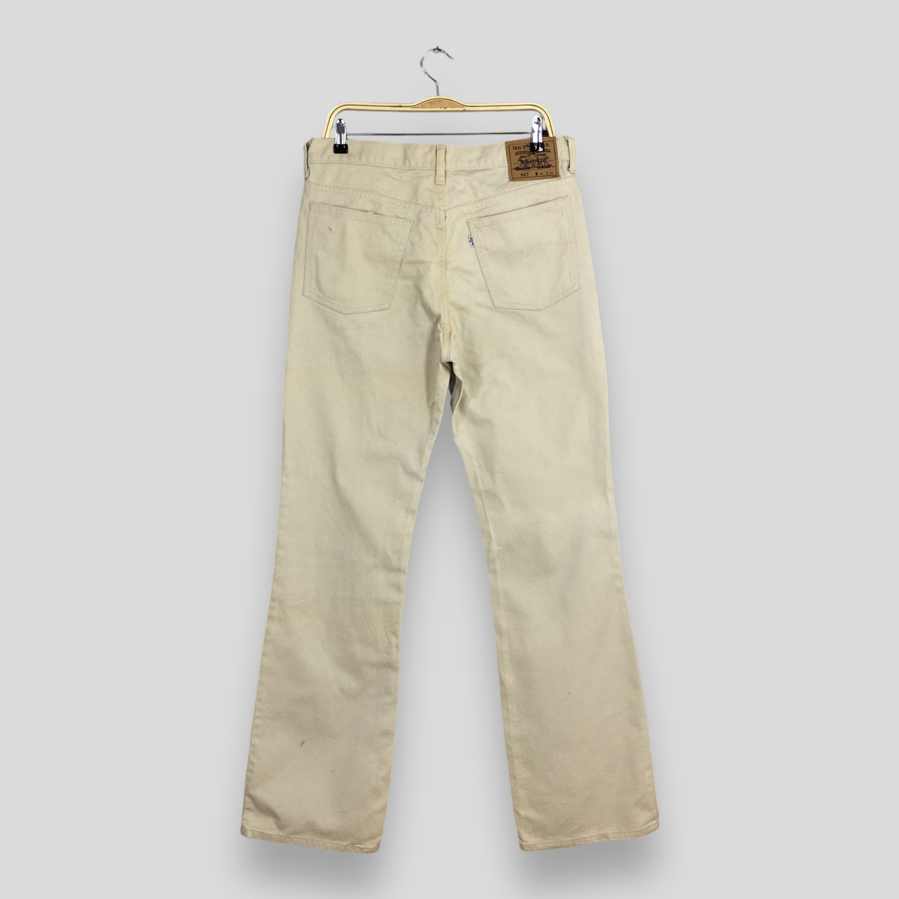 Levi's Size 31x32 Vintage Levi's 517 Stonewash Bootcut Jeans S1026 Size 31" - 8 Thumbnail
