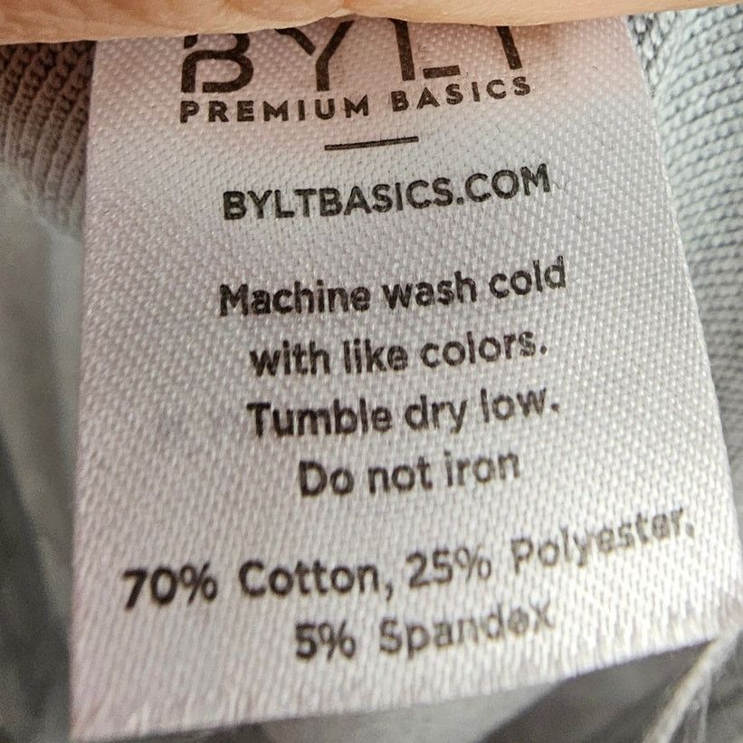 BYLT Premium Basics Bylt Mens 3/4 Baseball Drop Cut Lux Athletic Shirt Size M Size US M / EU 48-50 / 2 - 7 Thumbnail