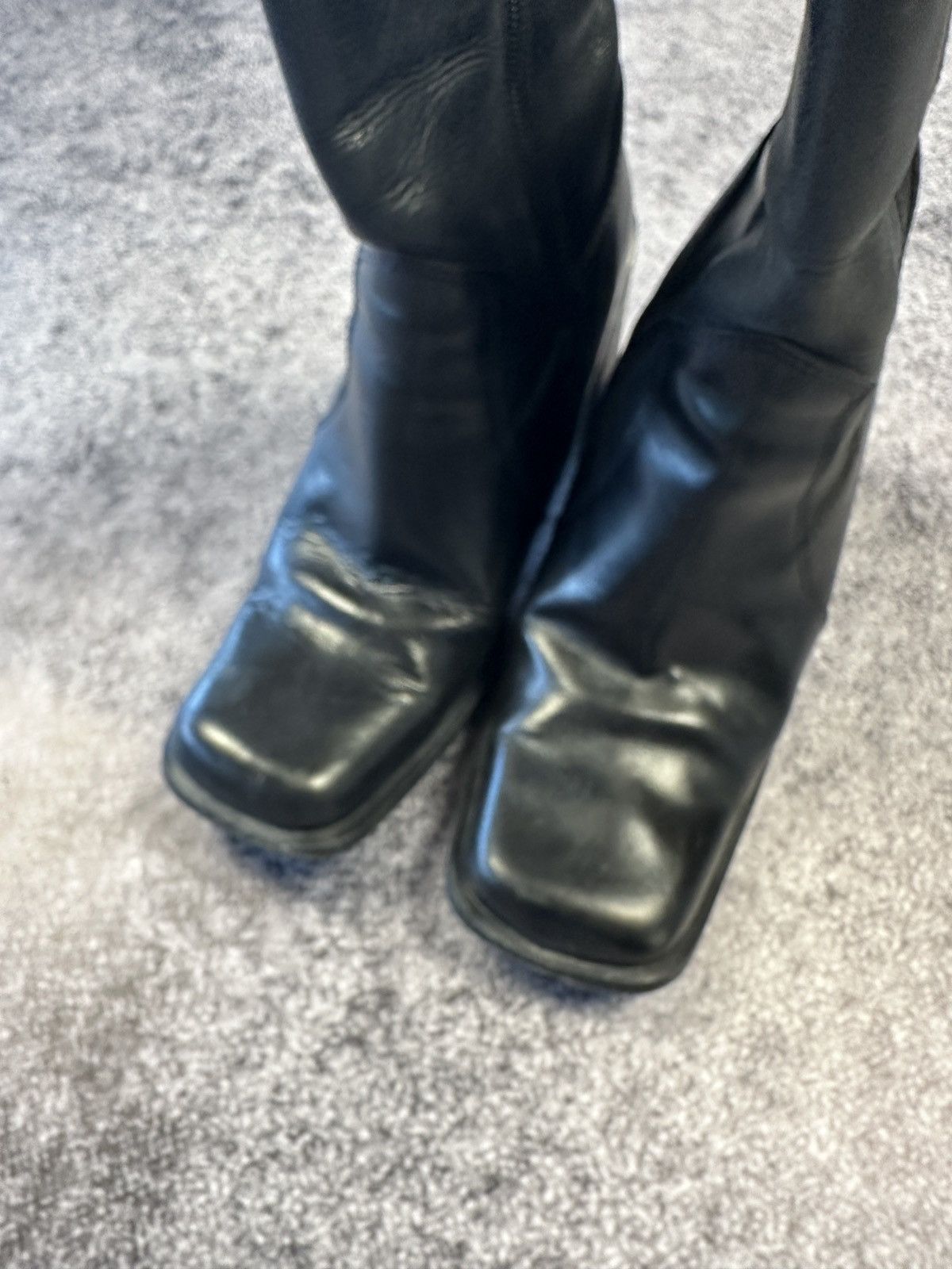 Designer Y2K Vintage Leather High Shoes Avant Garde Style Opium USA O Size US 9 / IT 39 - 3 Thumbnail