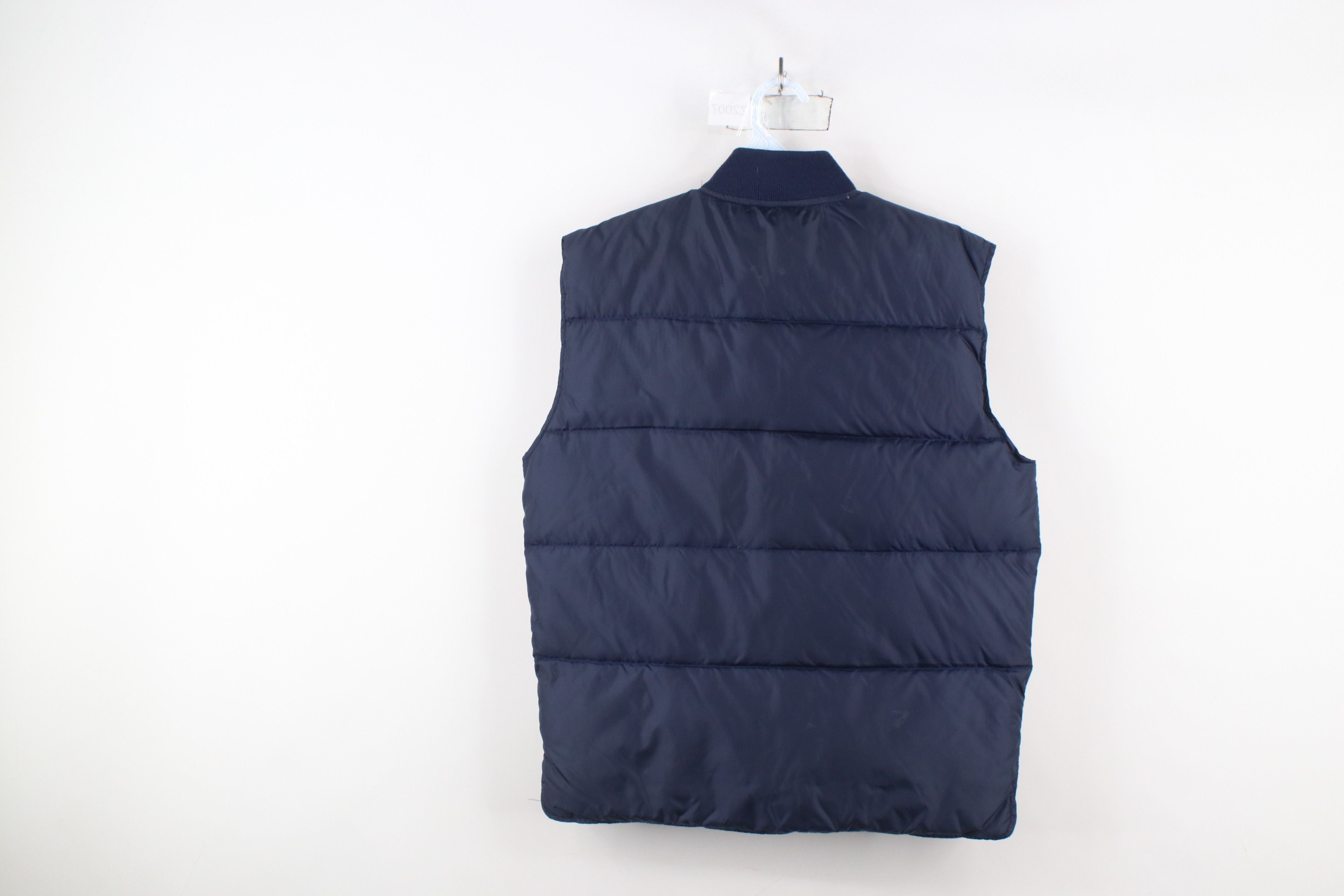 Eddie Bauer × Vintage Vintage 90s Eddie Bauer Duck Down Puffer Vest Jacket Blue Size US S / EU 44-46 / 1 - 13 Thumbnail