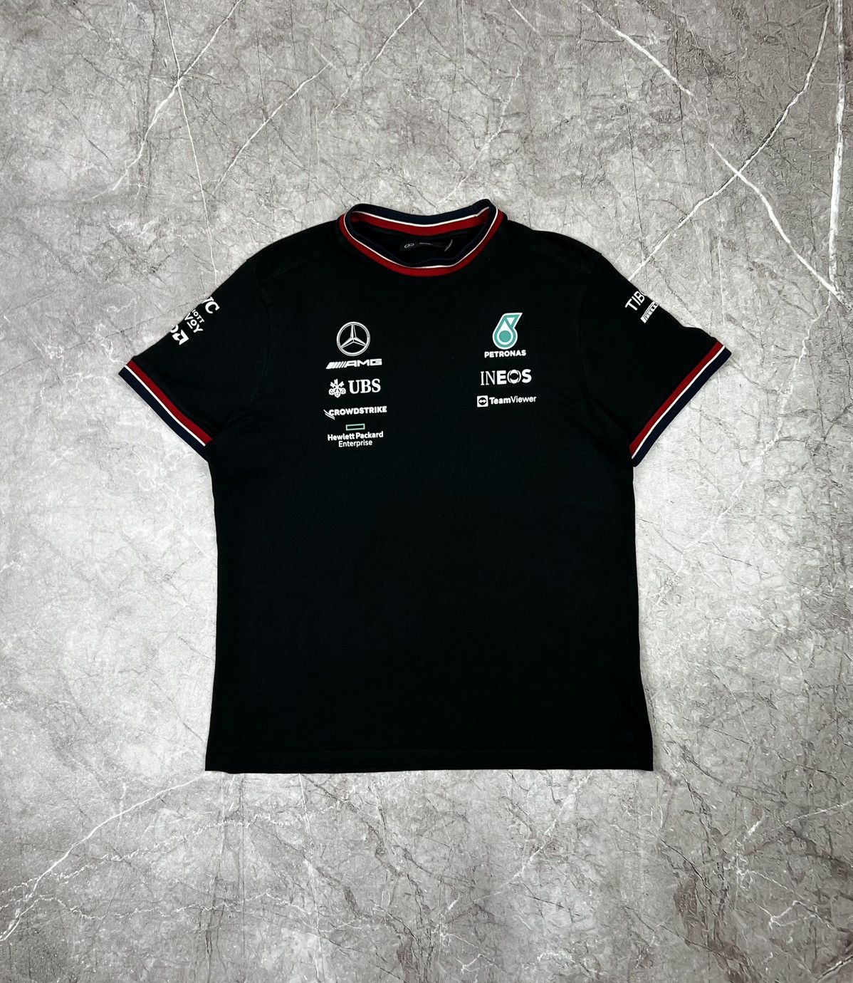 Mercedes-Benz Mercedes Benz Racing T-Shirt Size US XL / EU 56 / 4 - 1 Thumbnail