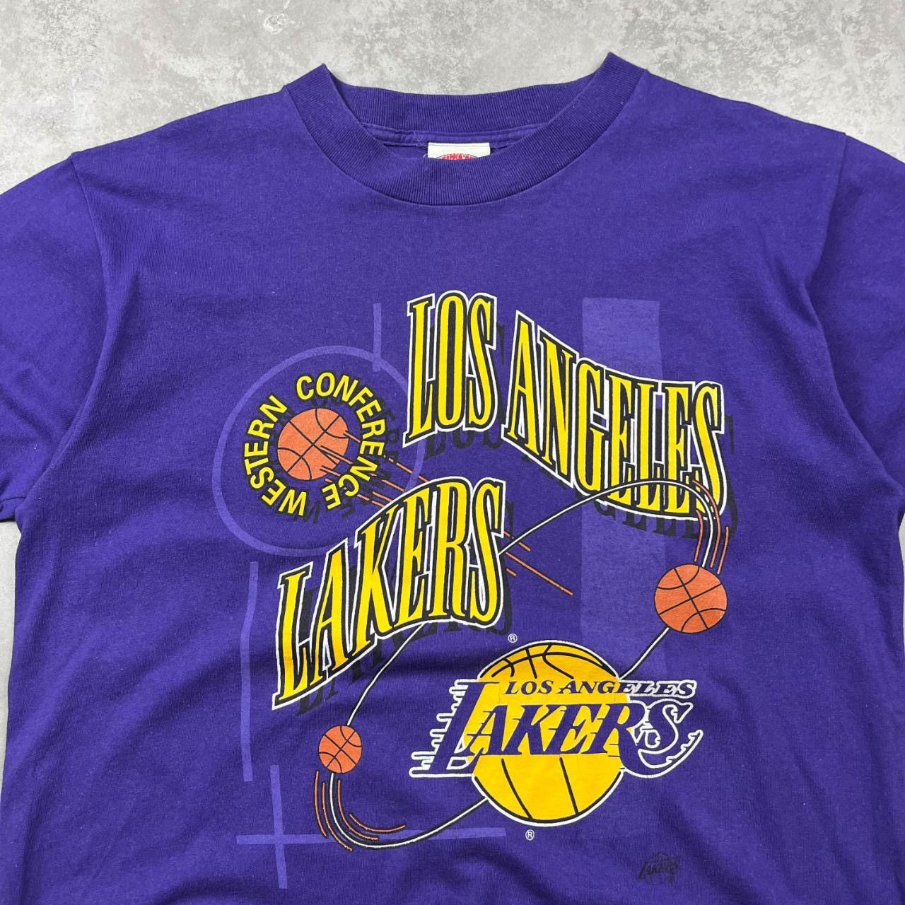 NBA × Vintage Vintage LA Lakers t shirt Size US L / EU 52-54 / 3 - 2 Thumbnail