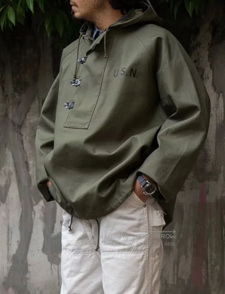 The Real McCoy's The Real McCoys World War II Navy Deck Windbreaker Size US M / EU 48-50 / 2 - 3 Thumbnail