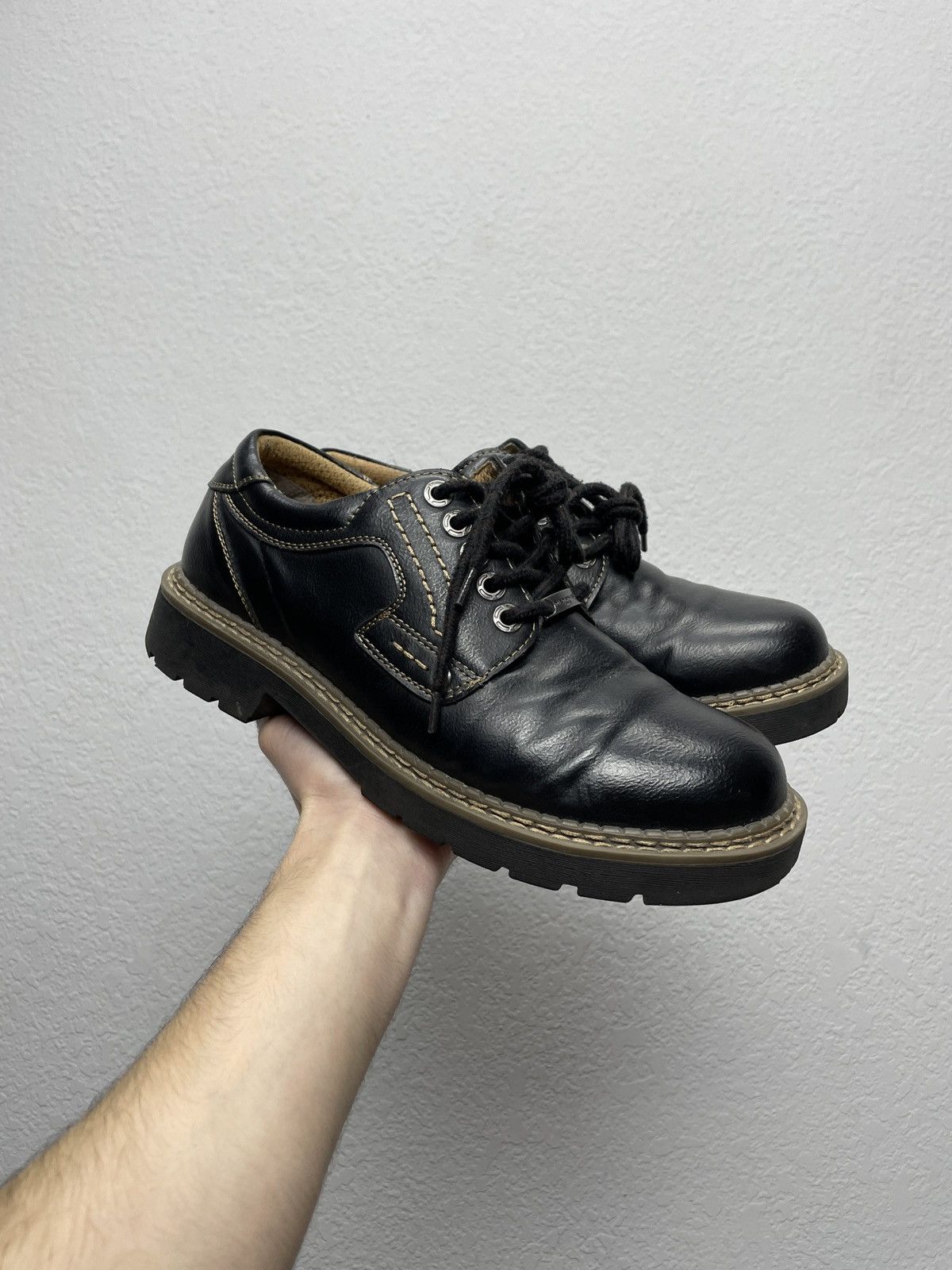 Hedi Slimane AS 98 Vibe Artisan Black Leather Side Zip Ankle Biker Boots Size US 9 / EU 42 - 4 Thumbnail