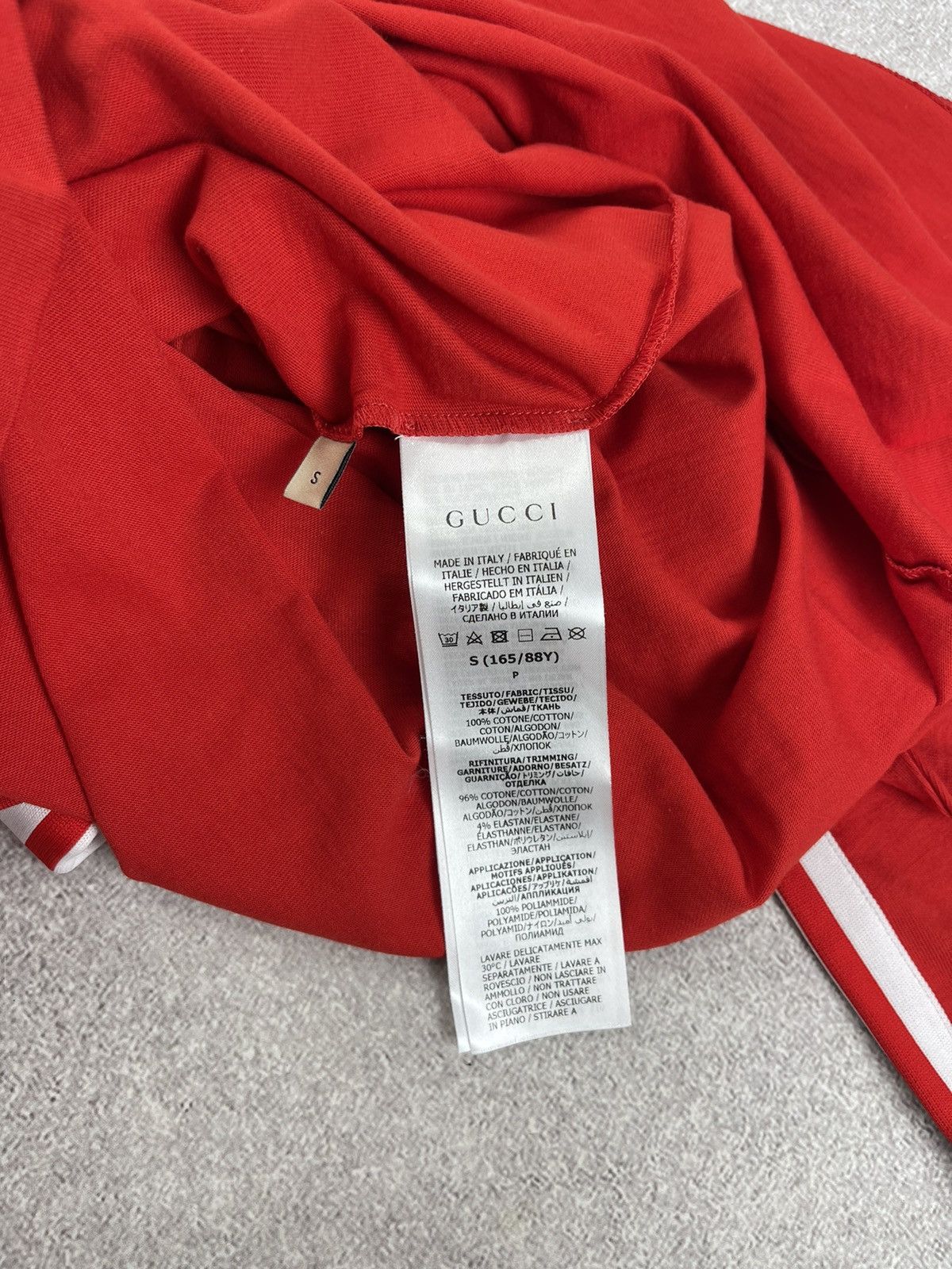 Gucci Adidas x Gucci T-Shirt Dress Red Size S Size S / US 4 / IT 40 - 14 Thumbnail