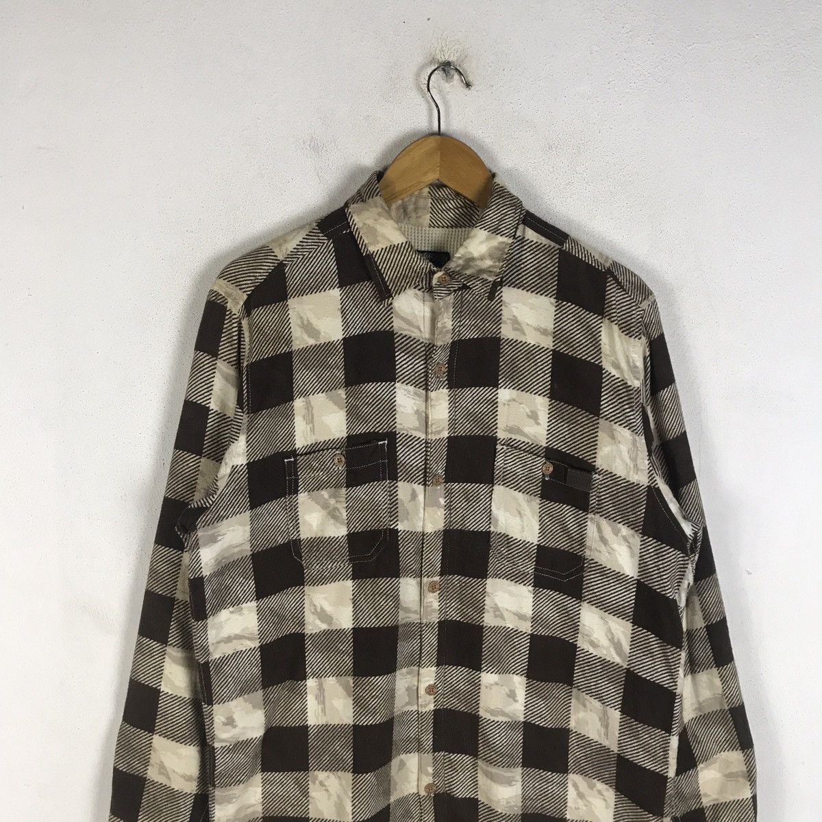 Stussy 🔥Rare🔥Vintage 90’s Stussy Painter Print Plaid Shirt Size US M / EU 48-50 / 2 - 5 Thumbnail