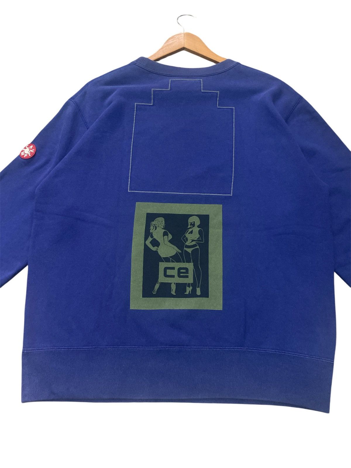Cav Empt 💥RARE💥 VINTAGE CAV EMPT OTHER SIDE BLUE CREWNECT SWEATSHIRT💥 Size US L / EU 52-54 / 3 - 11 Thumbnail