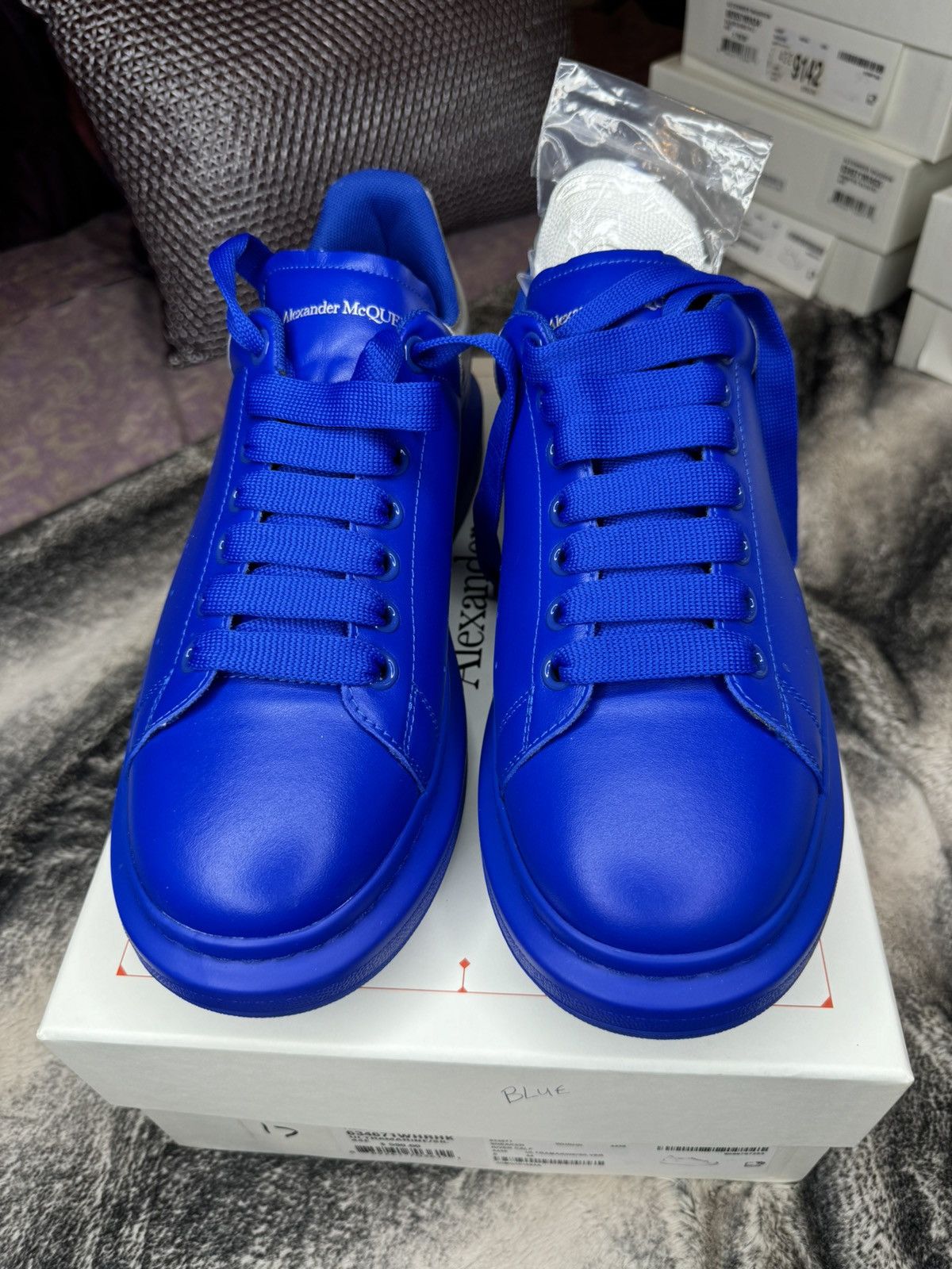 Alexander McQueen Alexander McQueen River Calf Sneakers Size US 11 / EU 44 - 9 Thumbnail