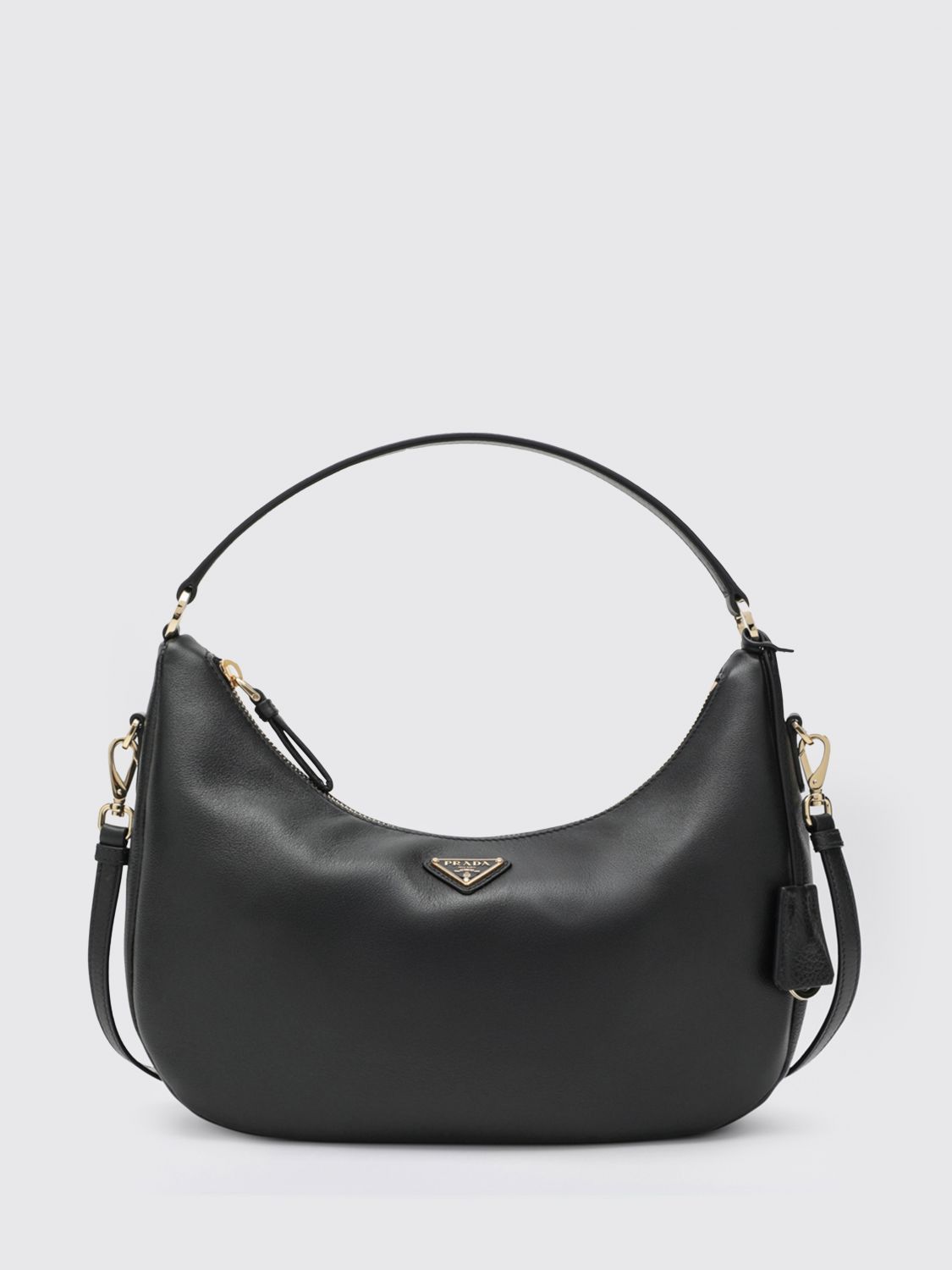 Prada Prada Shoulder Bag Woman Black Size ONE SIZE - 1 Preview