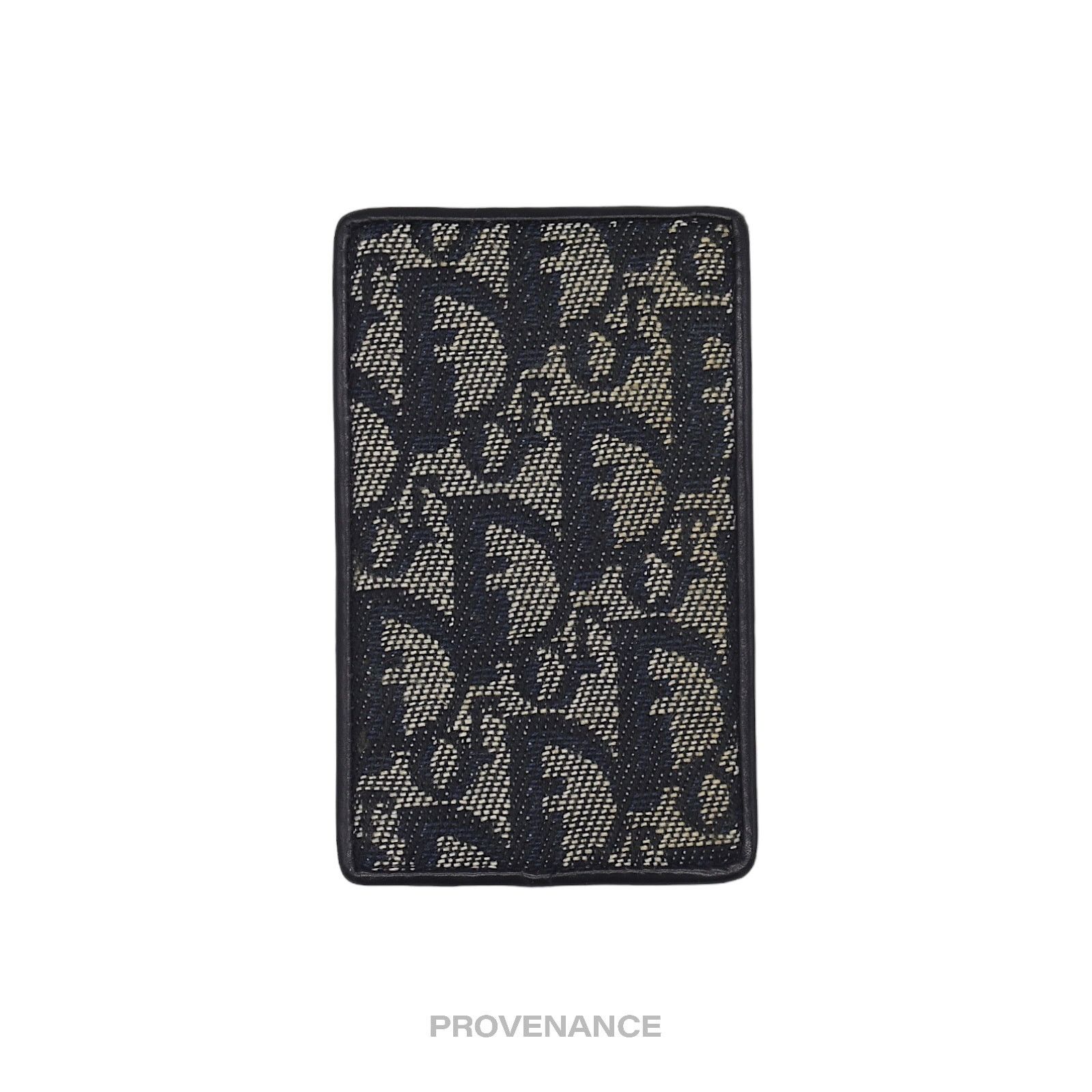 Dior 🔴 Dior Card Holder Wallet - Monogram Navy Trotter Size ONE SIZE - 1 Thumbnail