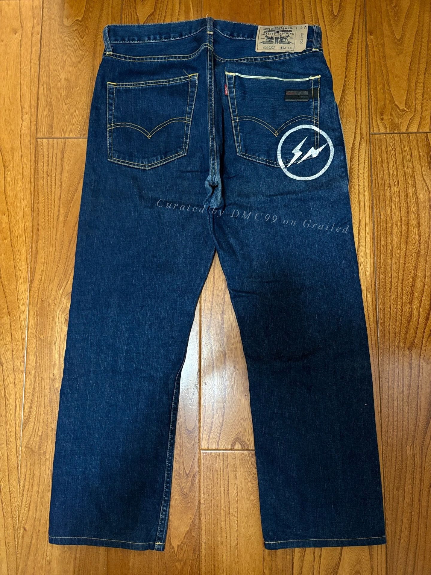 Fragment Design × Levi's Levis Fenom 505 jeans W34 | Grailed
