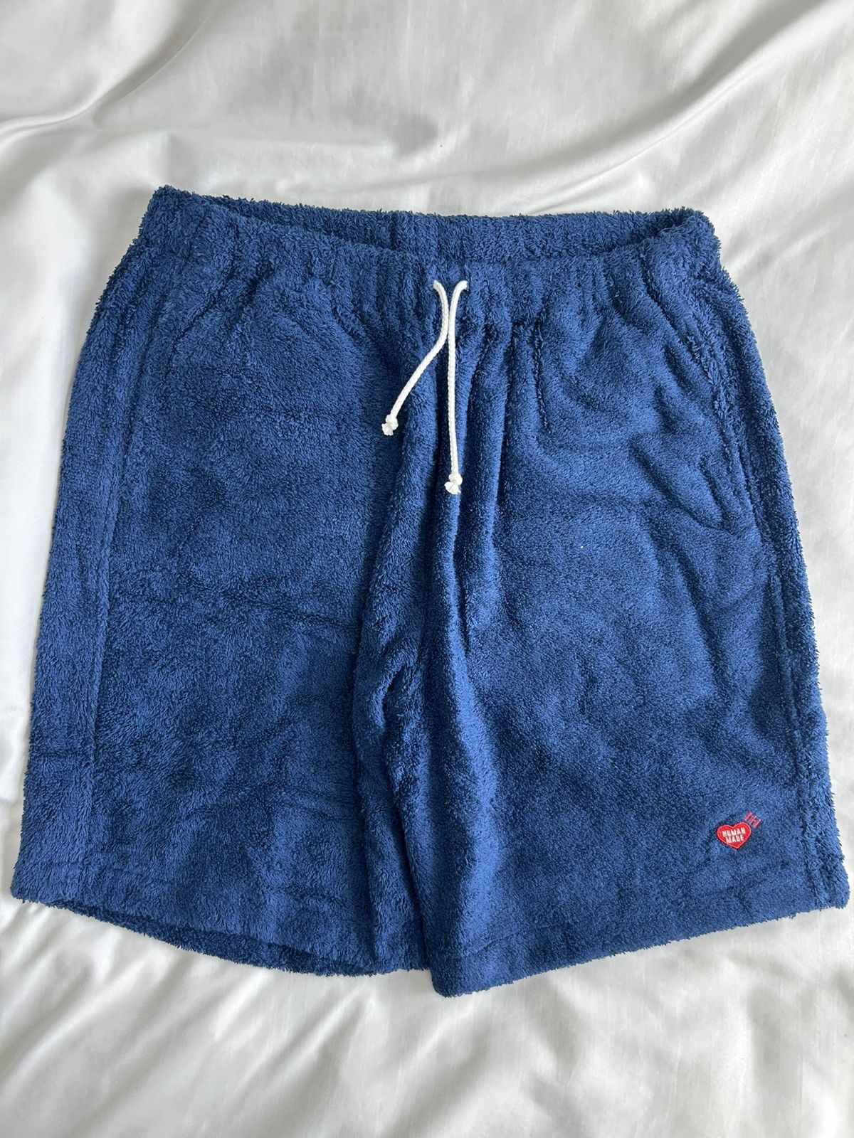 Human Made × Japanese Brand Human Made Pile Shorts Japan Blue Size US 32 / EU 48 - 1 Thumbnail