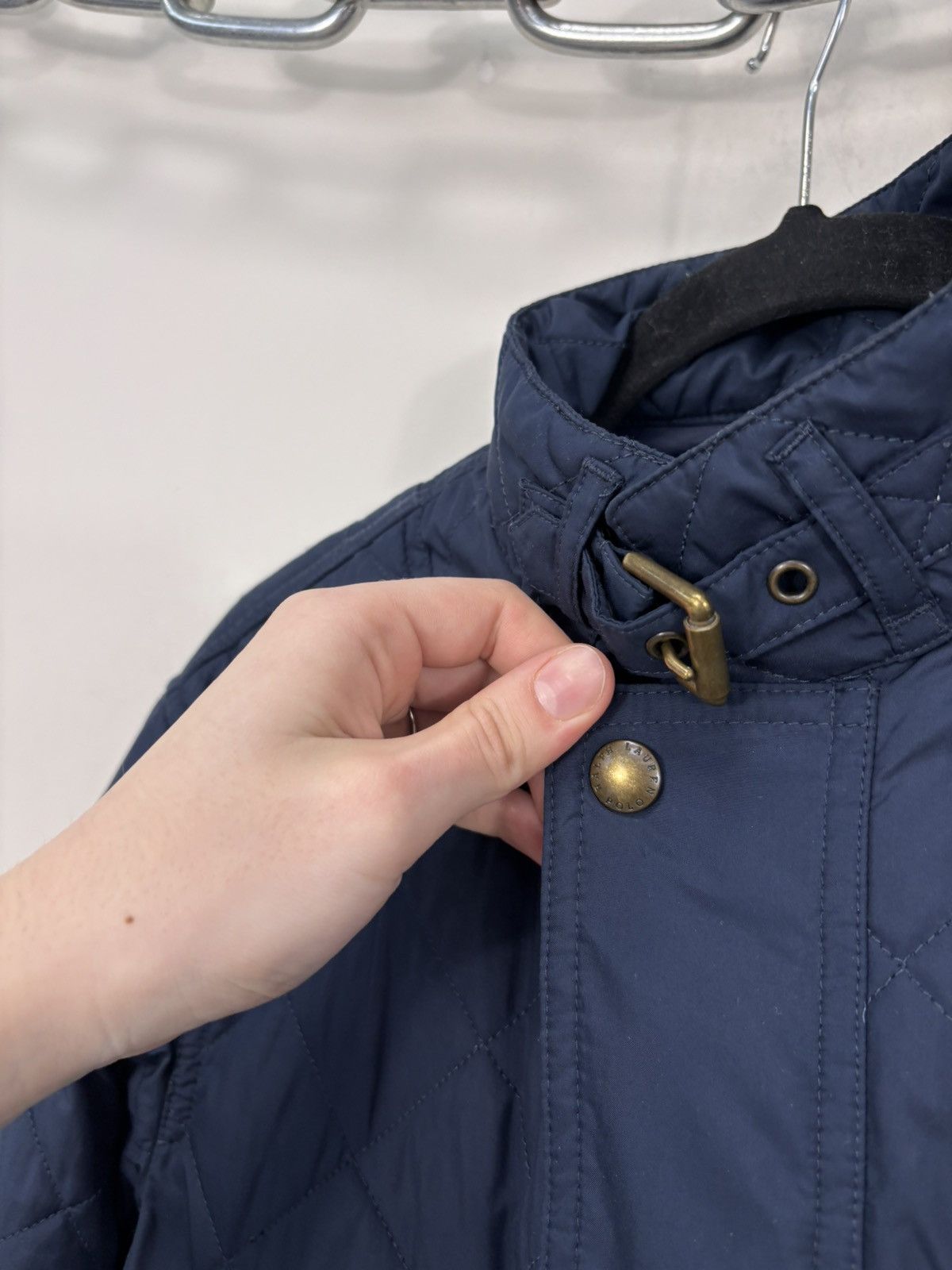 Polo Ralph Lauren Polo Ralph Lauren Men’s Navy Blue Diamond Quilted Jacket Size US S / EU 44-46 / 1 - 8 Thumbnail
