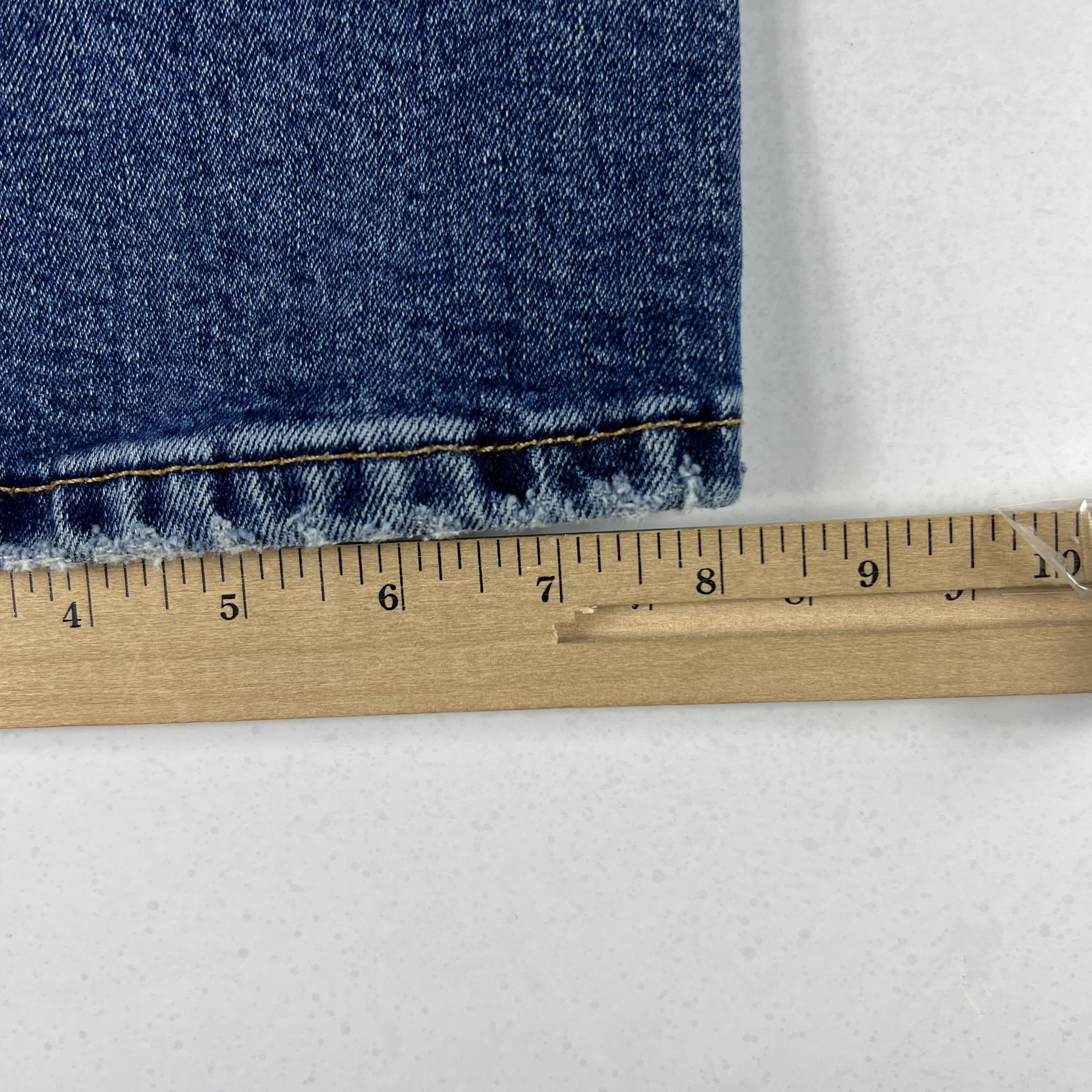 Levi's Levi's Jeans 505 Straight Leg Blue Faded Stretch Denim Size US 32 / EU 48 - 19 Thumbnail