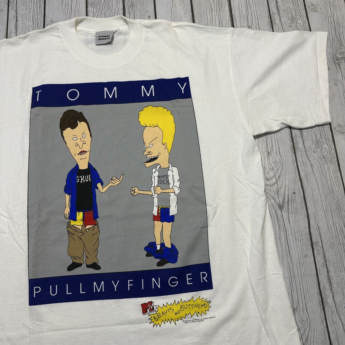 Mtv Vintage Beavis and Butthead tee Size US XL / EU 56 / 4 - 3 Thumbnail