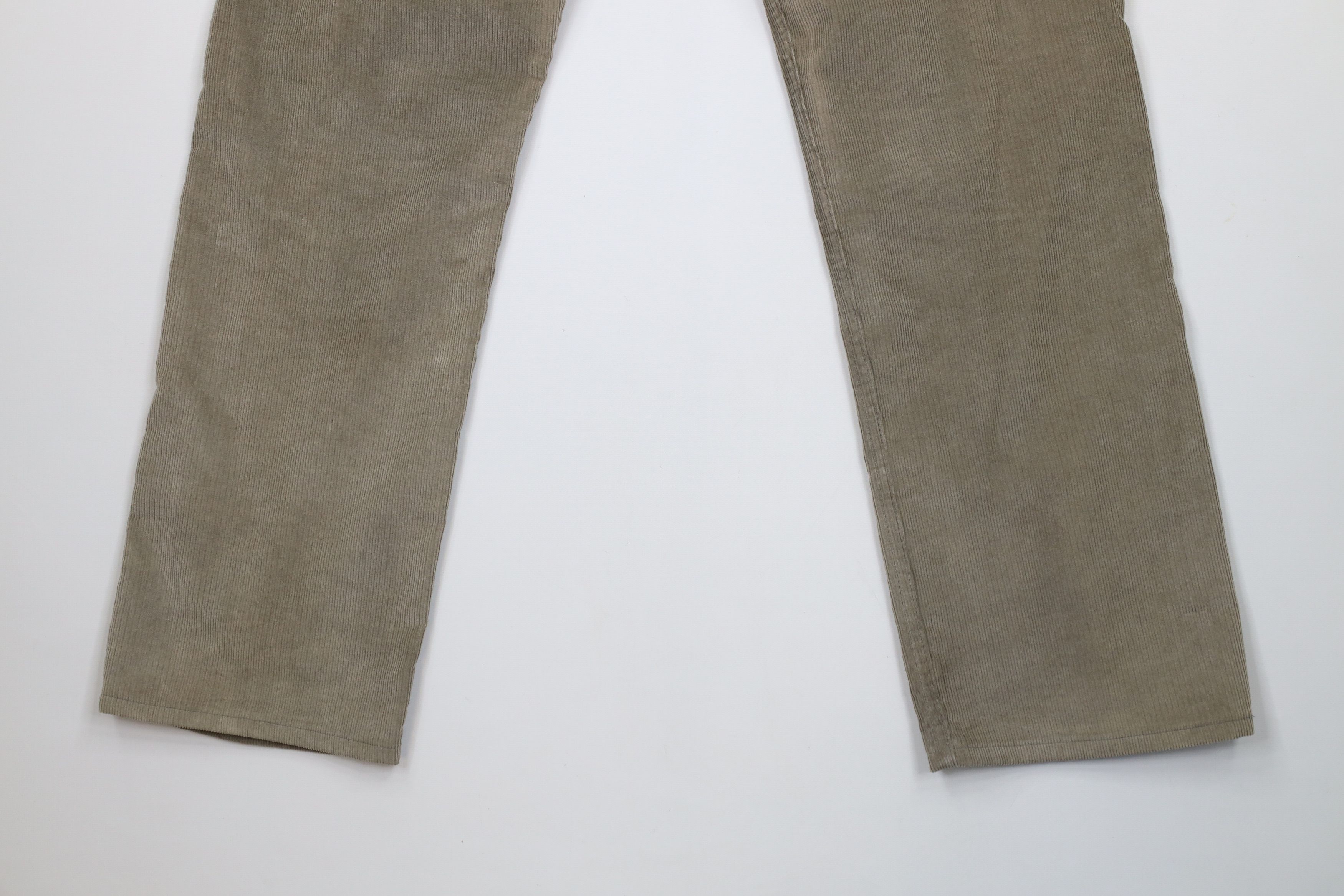 Levi's × Vintage Vintage 80s Levis Flared Corduroy Chino Pants Gray USA Size US 34 / EU 50 - 13 Thumbnail