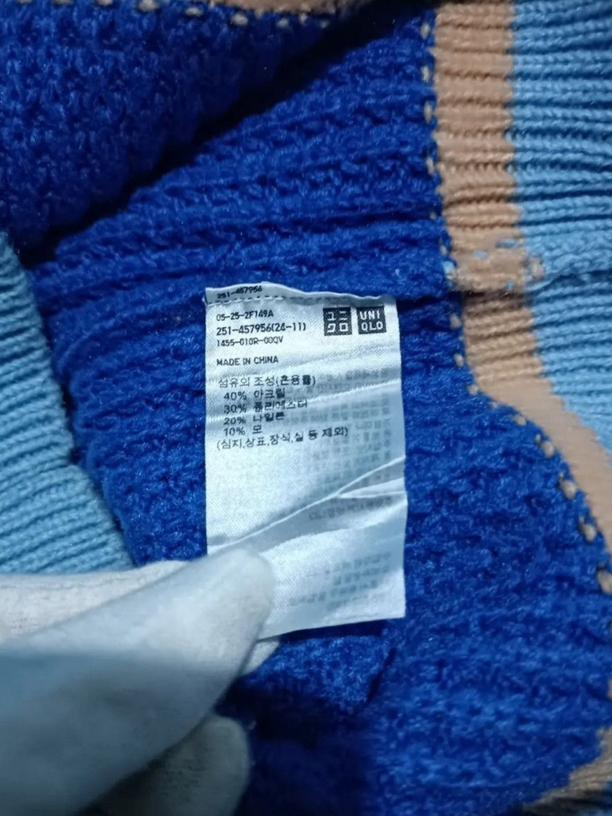 Marni × Uniqlo Uniqlo X Marni Knit V-Neck Long Sleeve Sweater Size L / US 10 / IT 46 - 5 Thumbnail