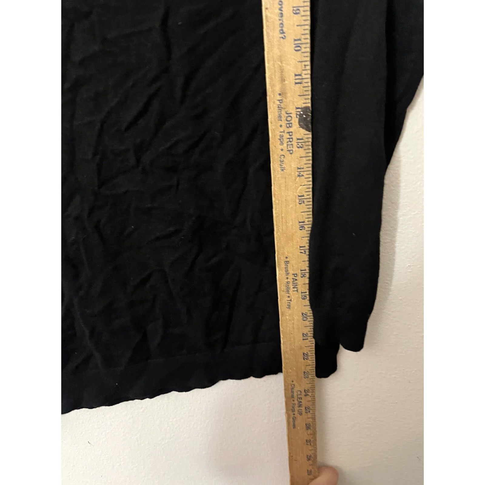 Express Express Black Open-Knit Sweater Women’s Medium Short Sleeve Round Neck Casual Pullover Modern Size M / US 6-8 / IT 42-44 - 4 Thumbnail