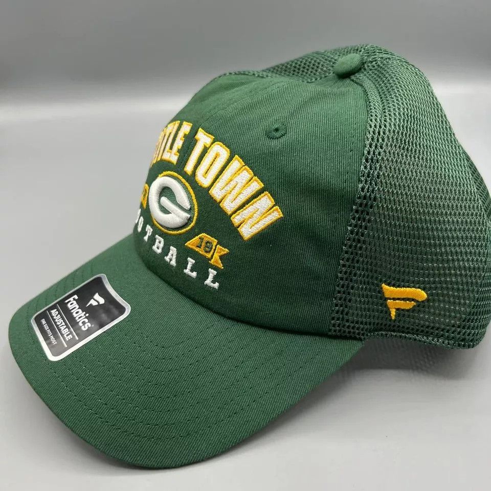 Other Green Bay Packers Trucker Hat Men Fanatics NFL Snap Back Cap Size ONE SIZE - 2 Thumbnail
