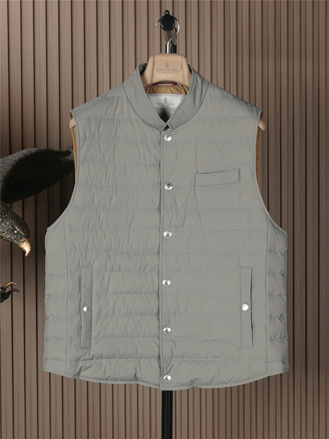 Brunello Cucinelli Brunello Cucinelli Lightweight Down Vest Size US L / EU 52-54 / 3 - 1 Thumbnail
