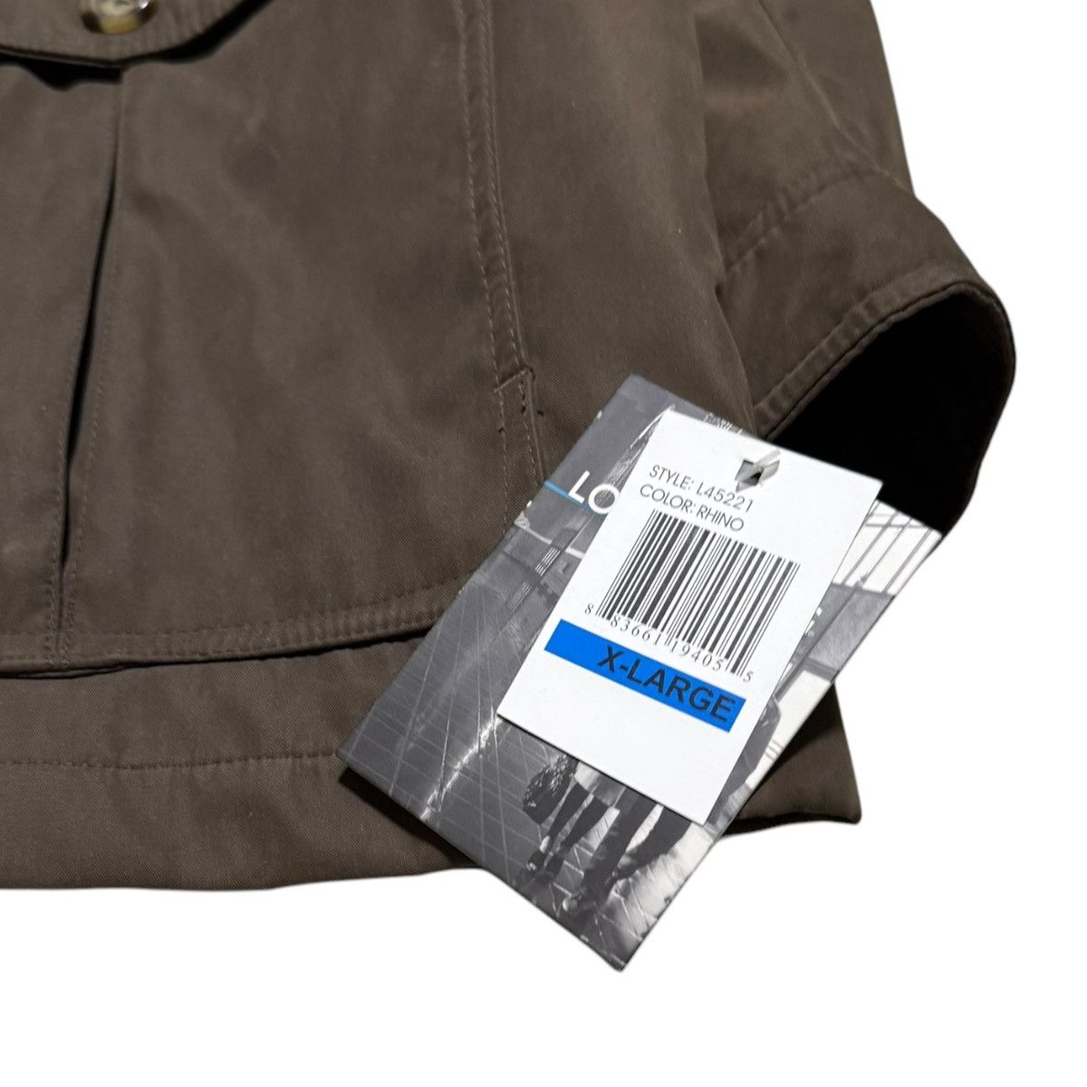 London Fog NWT London Fog Rhino Gray Full Zip Polyester Blend Coat XL Size US XL / EU 56 / 4 - 3 Thumbnail