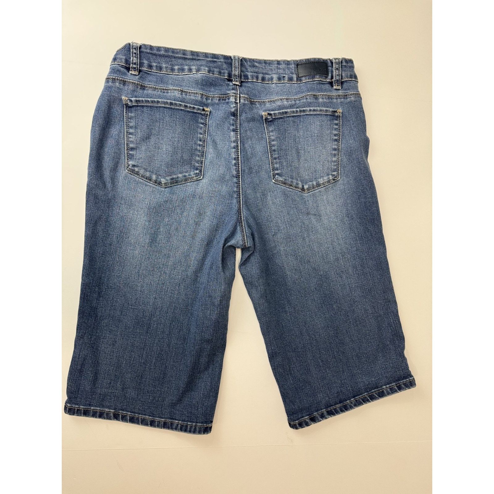 Other Buffalo David Bitton Jorts Samuella Mid-Rise Bermuda 10 / 30 Size 32" / US 10 / IT 46 - 2 Thumbnail