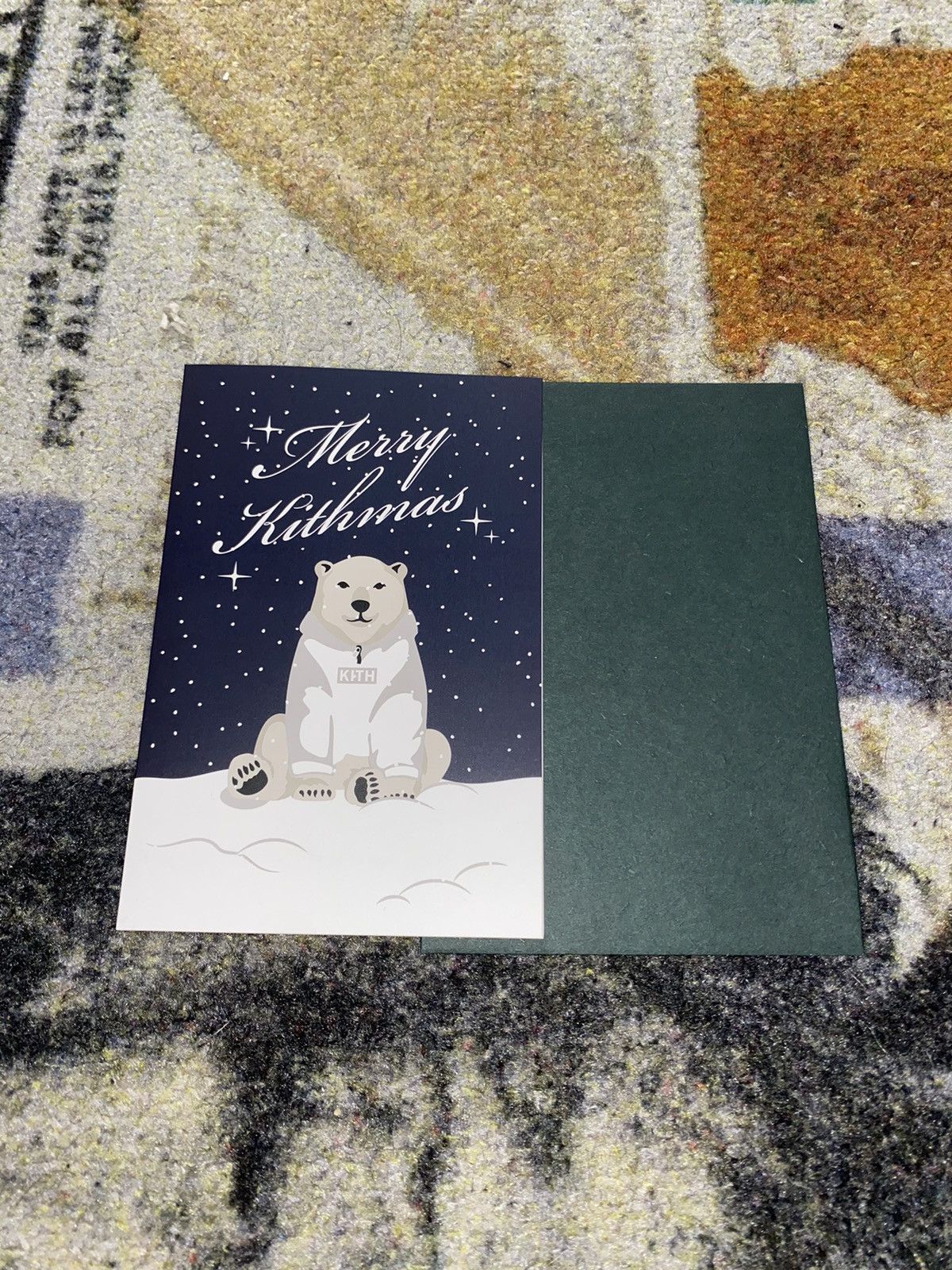 Kith KITH KITHMAS HOLIDAY CARD (WITH ENVELOPE) Size ONE SIZE - 1 Thumbnail