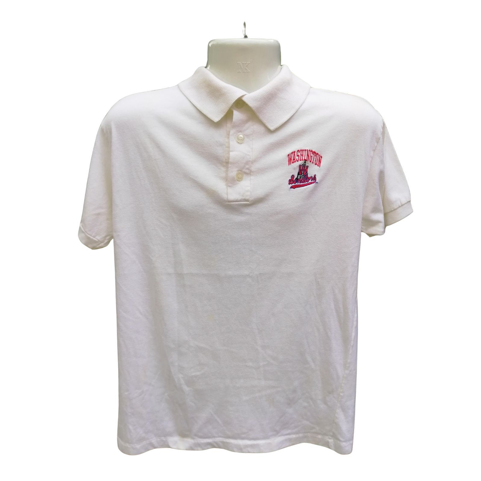 Other 80s vintage washington senators baseball collared t shirt Size US M / EU 48-50 / 2 - 1 Thumbnail