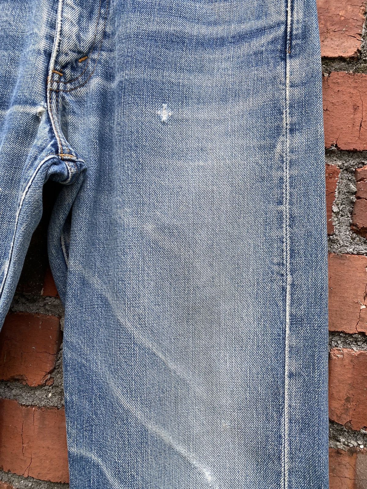 Levi's × Levi's Vintage Clothing × Vintage size 29x30 vintage levi's 502xx redline big E distressed Size US 29 - 5 Thumbnail