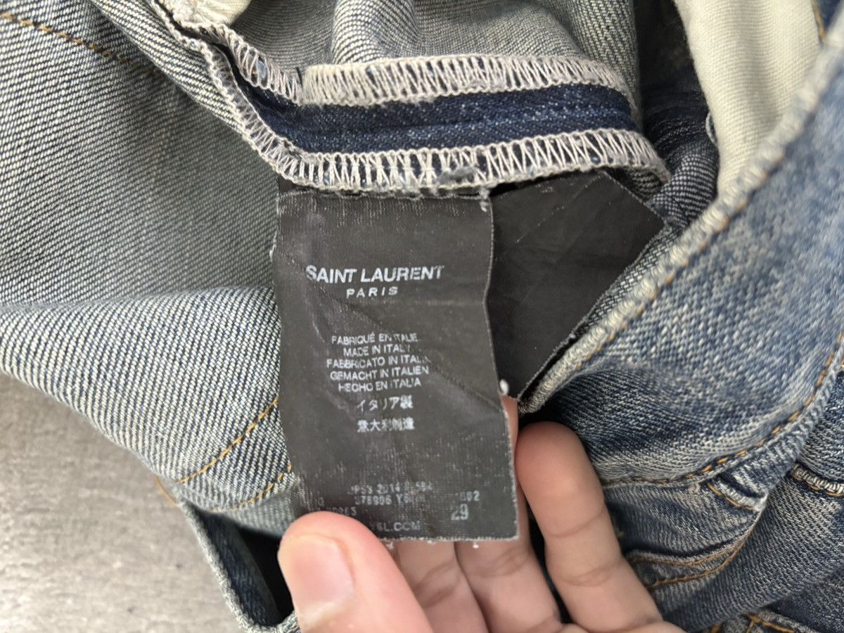 Saint Laurent Paris Saint Laurent Paris Hedi Slimane D02 Jeans Size US 29 - 7 Thumbnail