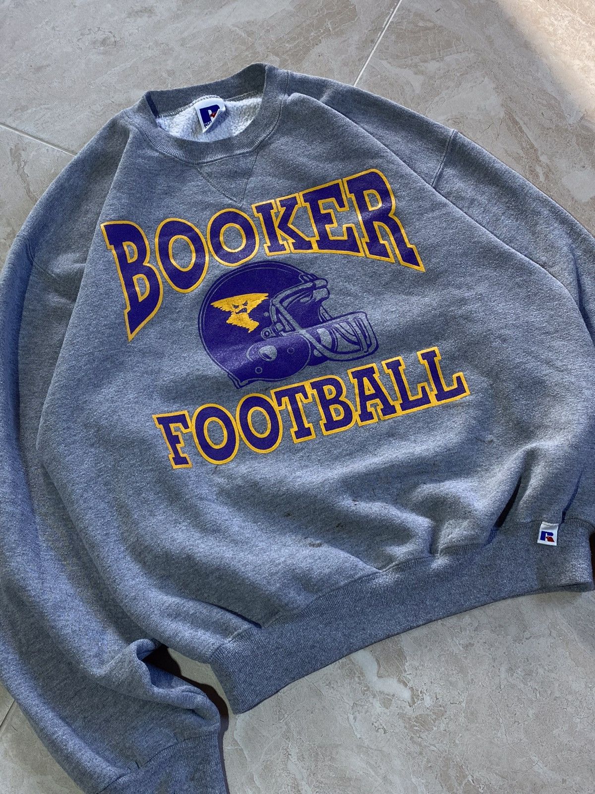 Russell Athletic × Vintage Vintage Russell Athletic USA oversized fit sweatshirt Size US M / EU 48-50 / 2 - 3 Thumbnail