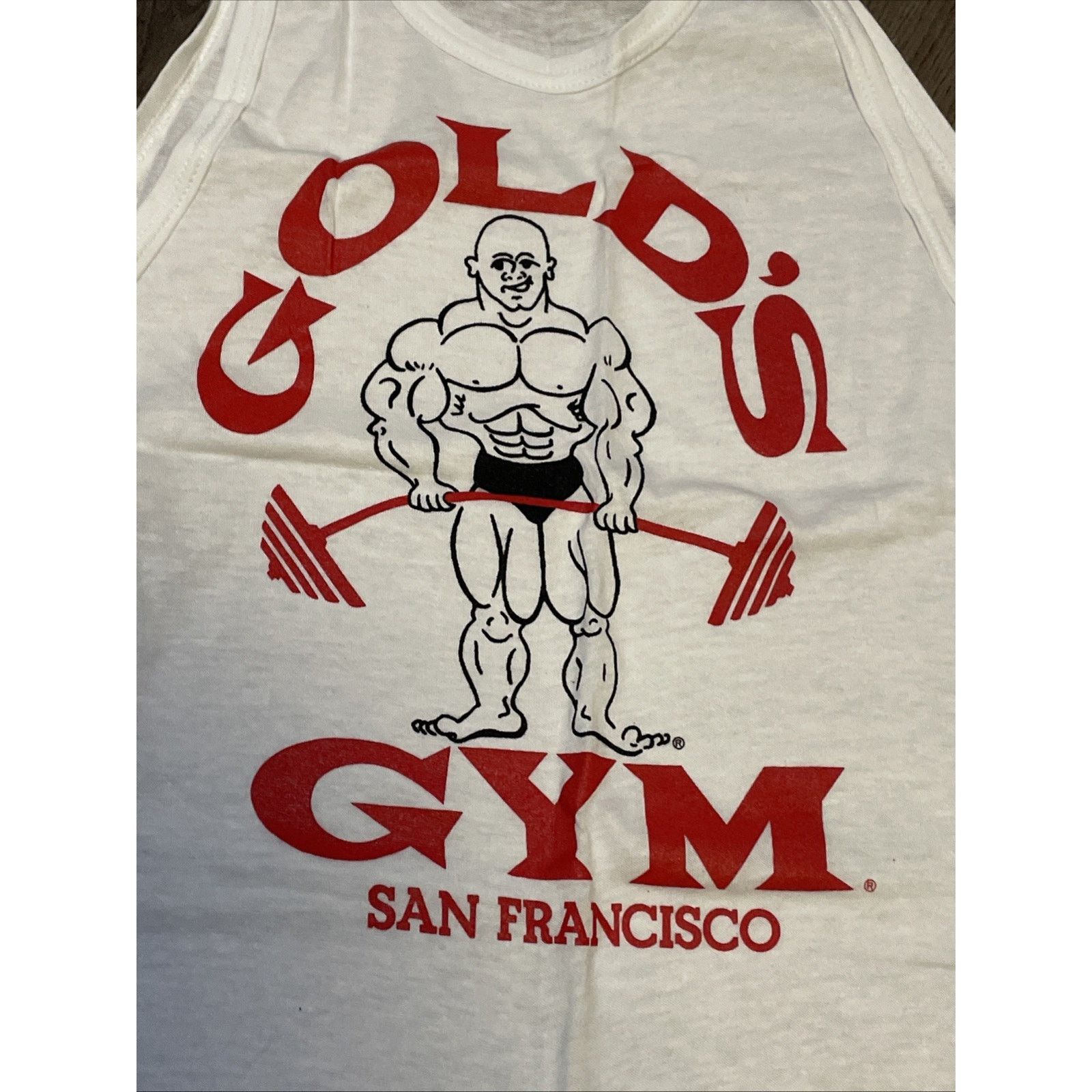 Other Vintage 80’s Gold's Gym Single Stitch Muscle Tank Top Small Size US S / EU 44-46 / 1 - 2 Thumbnail