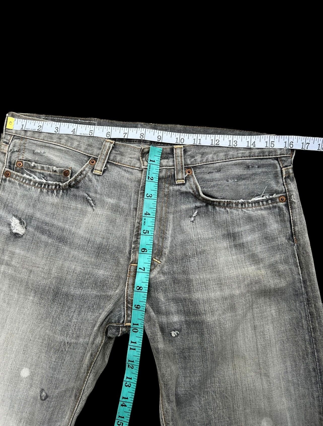 Vintage Vintage RNA Slang From Chaos Reconstruct Denim Trashed Jeans Size US 30 / EU 46 - 3 Thumbnail