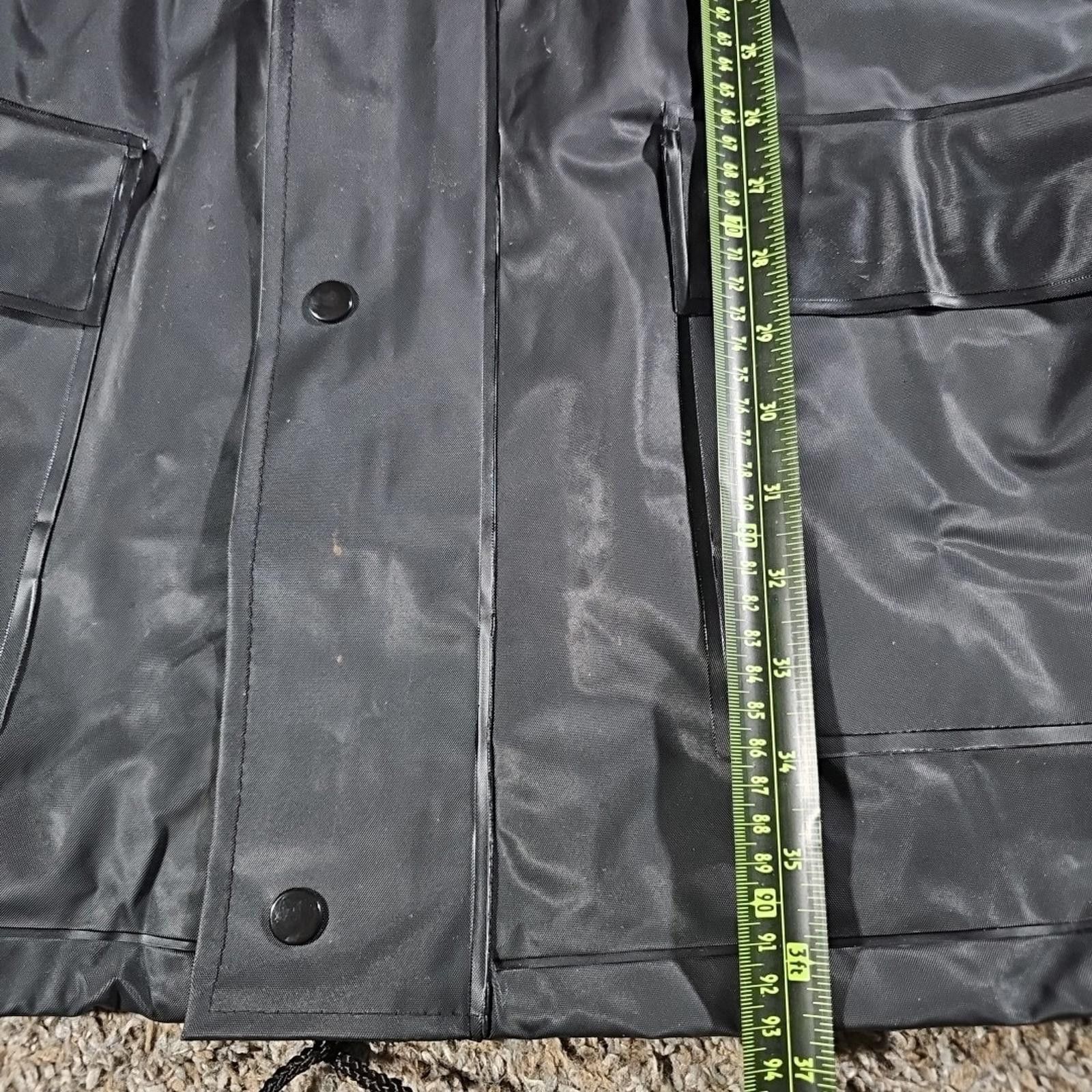 Indian Motorcycle Indian Motorcycle Rain Gear By Indian 4XL black Rain Jacket Size ONE SIZE - 5 Thumbnail