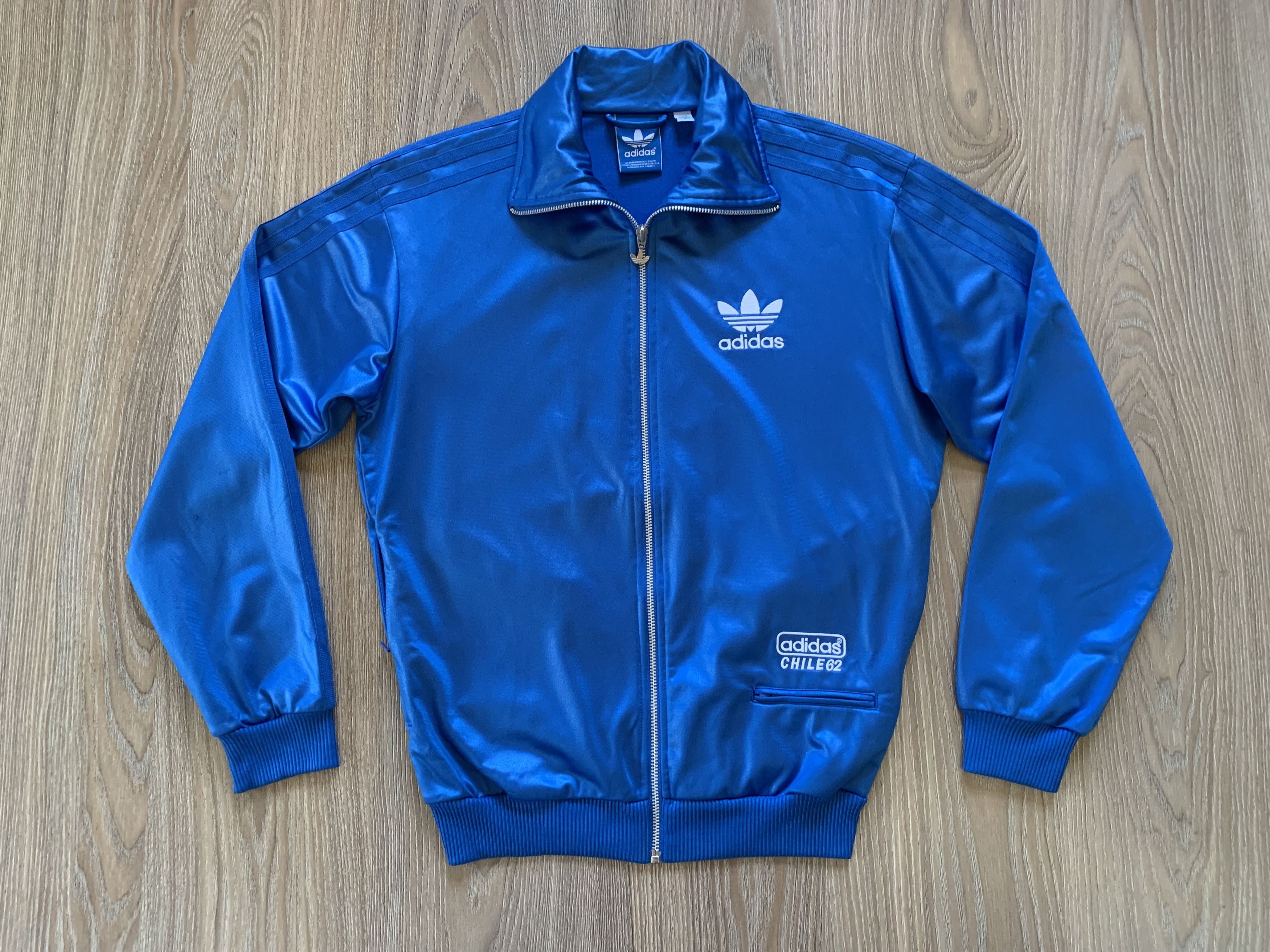 Adidas × Vintage Vintage Adidas Chile 62 Track Top Zip Jacket