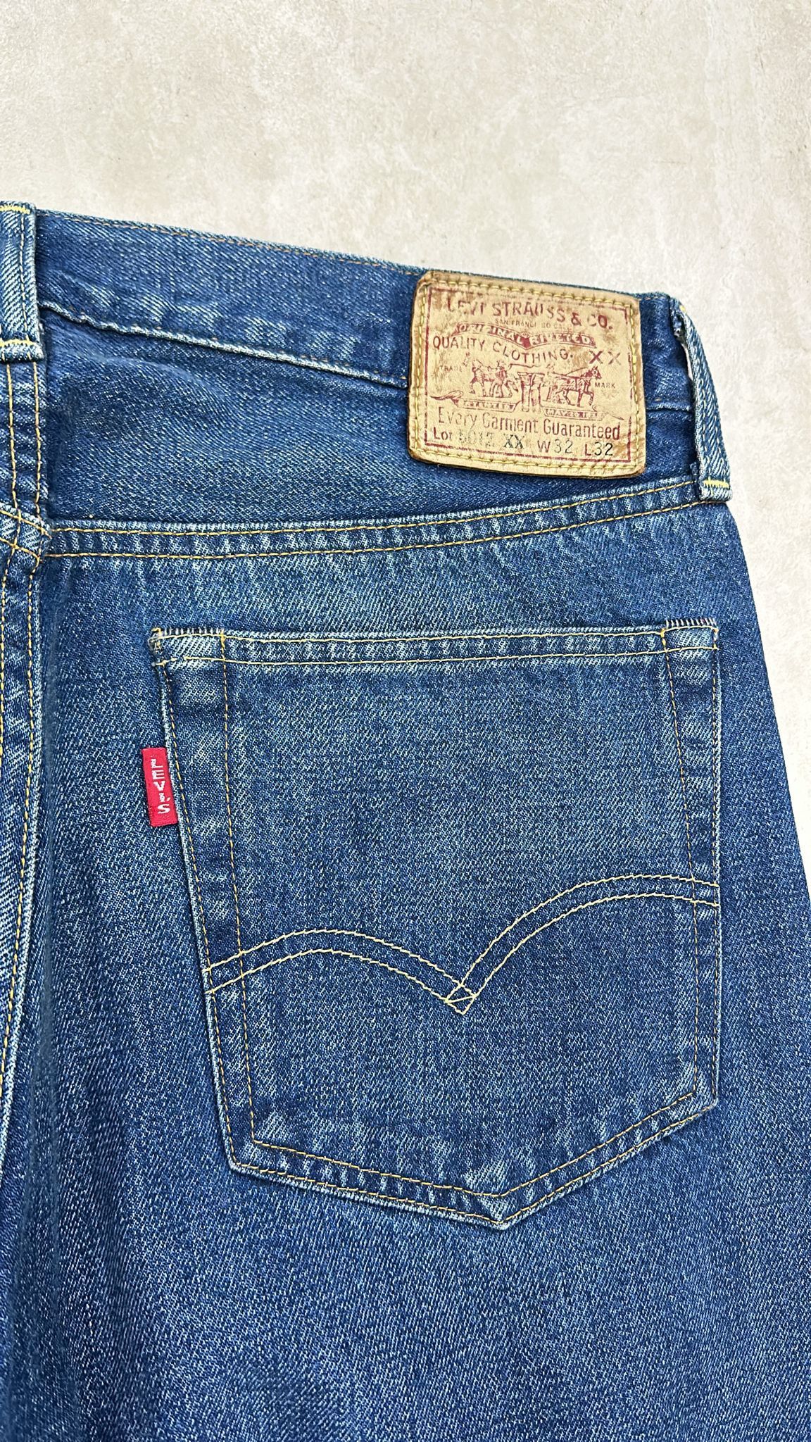 Levi's Vintage Clothing LVC Levi's Vintage Clothing 1954 501Z XX BigE Selvedge Jeans Size US 32 / EU 48 - 5 Thumbnail