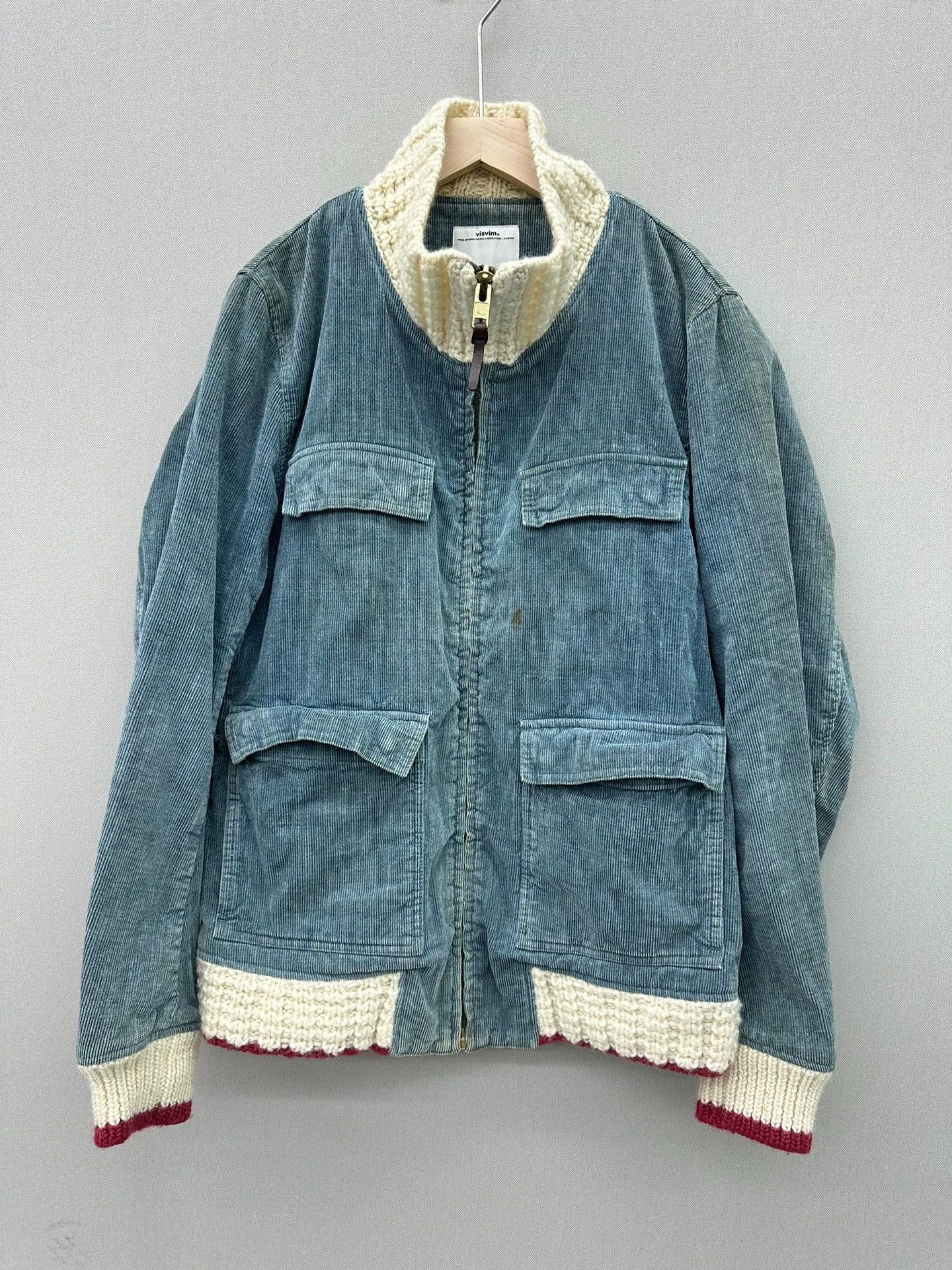 Other Visvim Visvim Wool high-necked corduroy jacket with four p Size US M / EU 48-50 / 2 - 6 Thumbnail