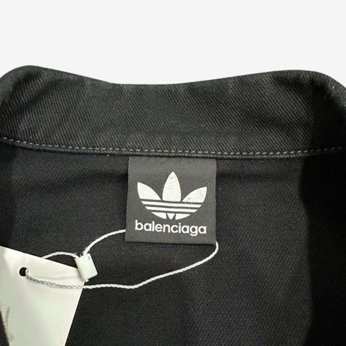 Balenciaga Balenciaga x Adidas Oversized Denim Jacket Sz.3 Size US L / EU 52-54 / 3 - 5 Thumbnail