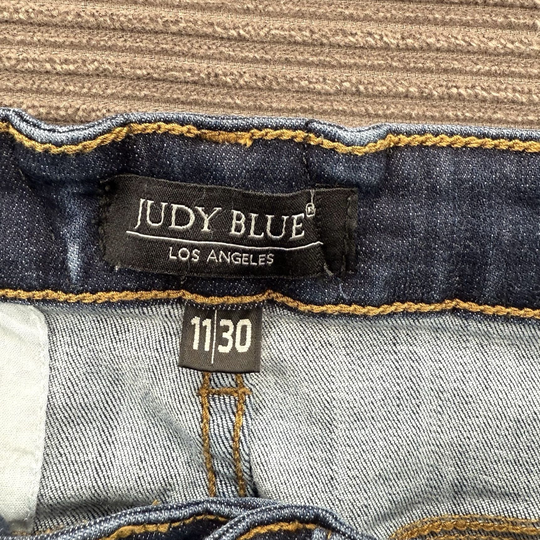 Vintage Judy Blue Jeans Women 30 Denim Skinny High Rise Stretch Comfort Cotton Spandex Bohemian City Preppy 28 Inseam_fit Regular Size 30" / US 8 / IT 44 - 3 Thumbnail