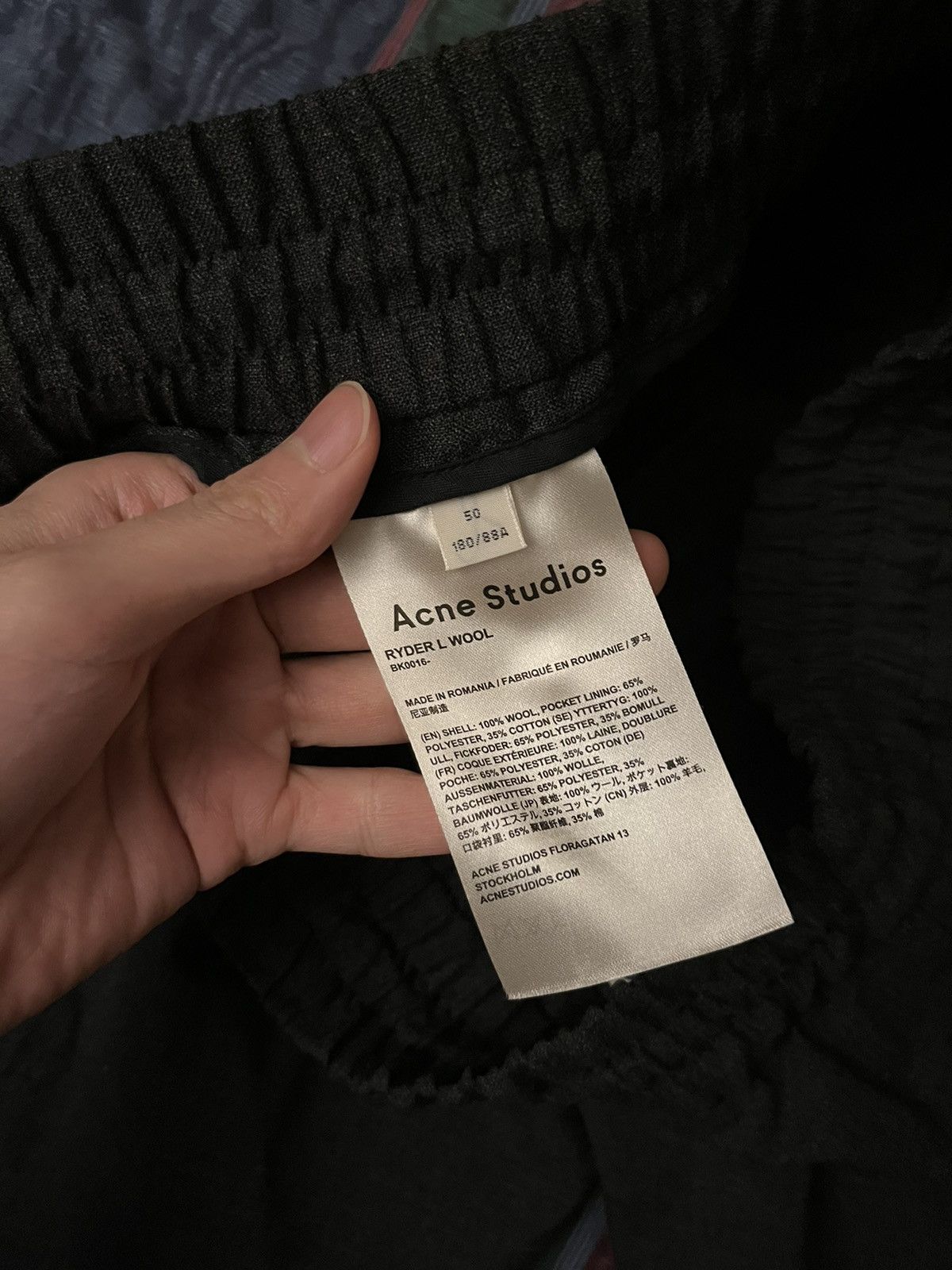 Acne Studios NEW Acne Studios Ryder L Wool Pants Size US 30 / EU 46 - 8 Thumbnail