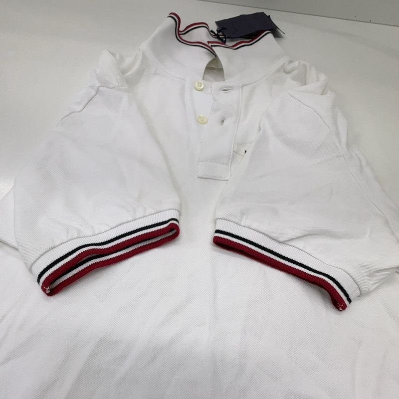 Prada Prada Striped Letter Short Sleeve Polo-2506 Size US M / EU 48-50 / 2 - 4 Thumbnail