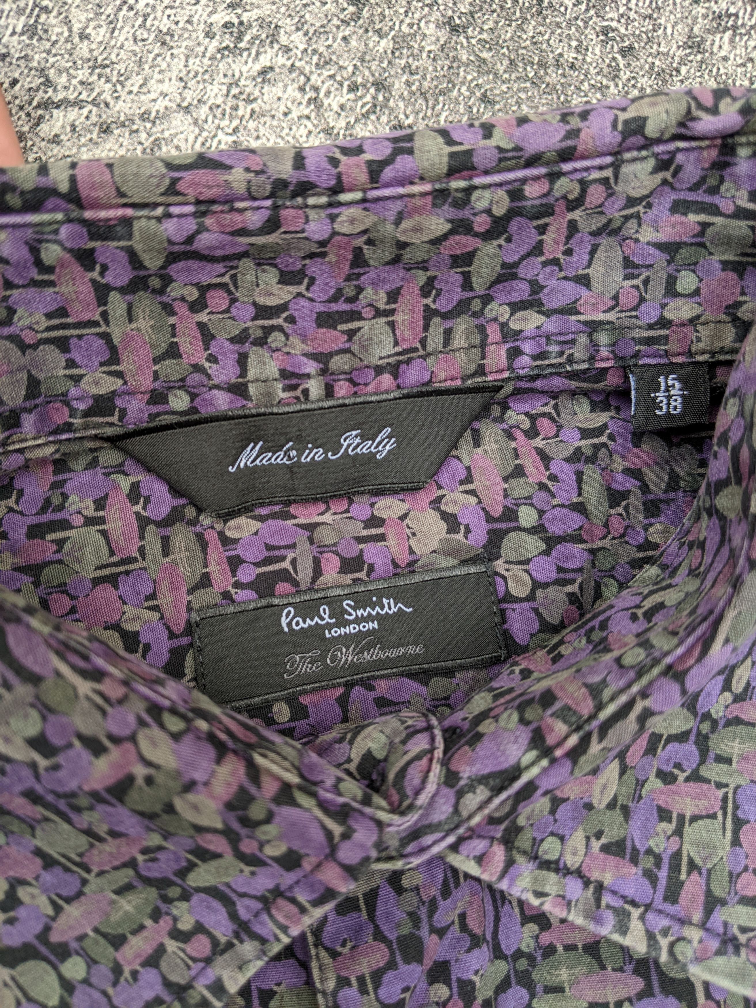 Paul Smith Paul Smith London Floral Shirt Size US M / EU 48-50 / 2 - 8 Thumbnail