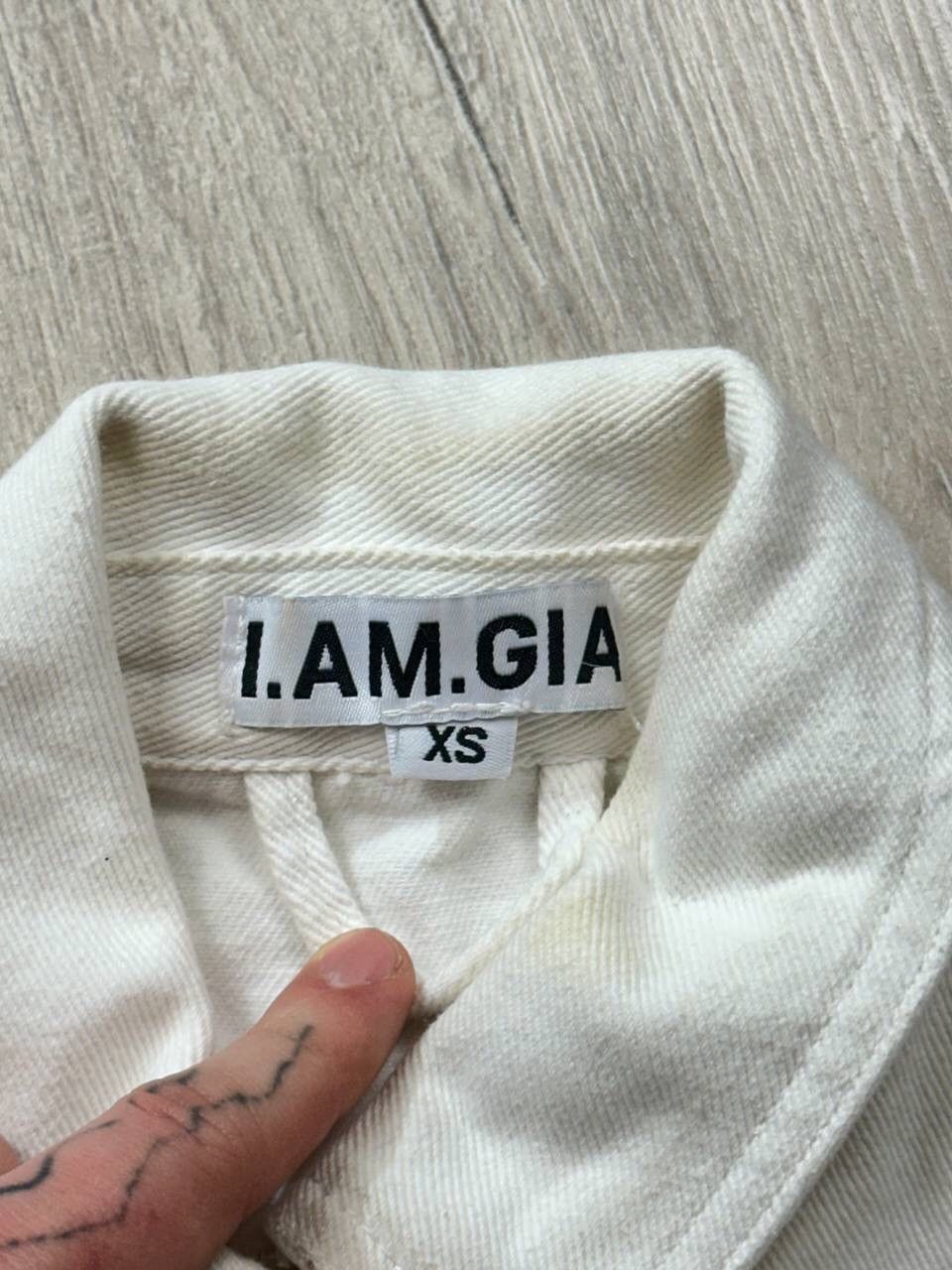 I.AM.GIA × Vintage Vintage Avantgarde I Am Gia Denim Jacket Size S / US 4 / IT 40 - 5 Thumbnail