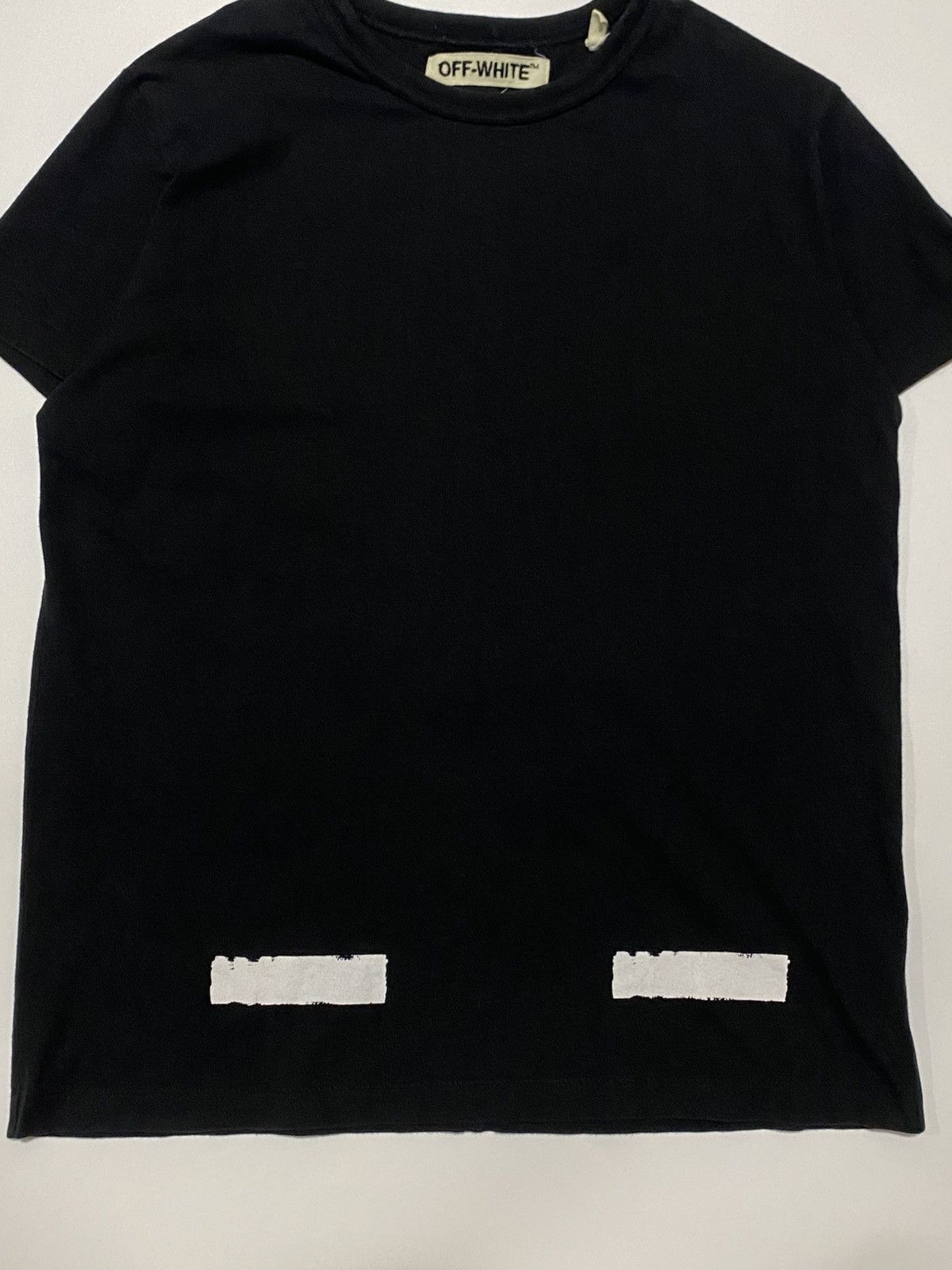 Off-White Off White - OG Diagonal Brushed T-Shirt Size US M / EU 48-50 / 2 - 7 Thumbnail