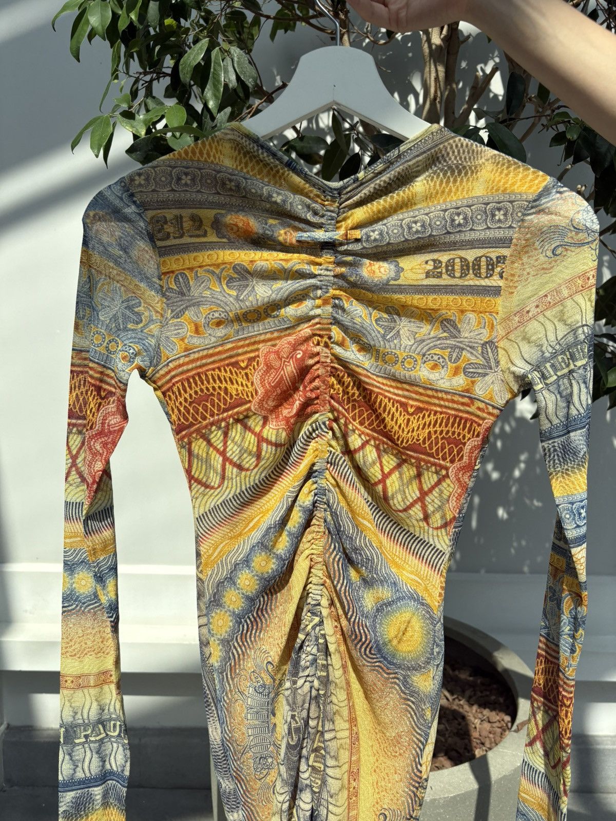 Jean Paul Gaultier Jean Paul Gaultier soleil tattoo print dress Size S / US 4 / IT 40 - 20 Thumbnail
