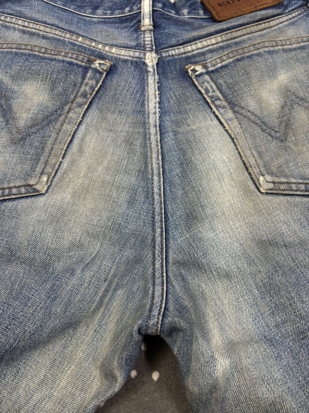 Edwin Vintage Rare Edwin Frontier Mud Wash Loose Distressed Jeans Size US 31 - 12 Thumbnail